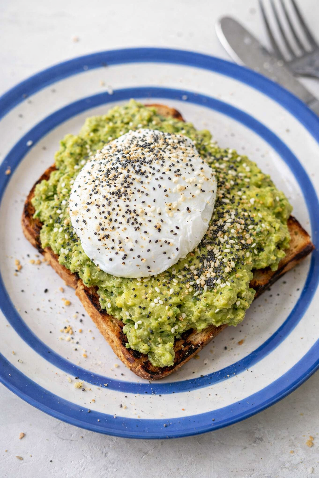 Avocado Toast with Everything Bagel Spice