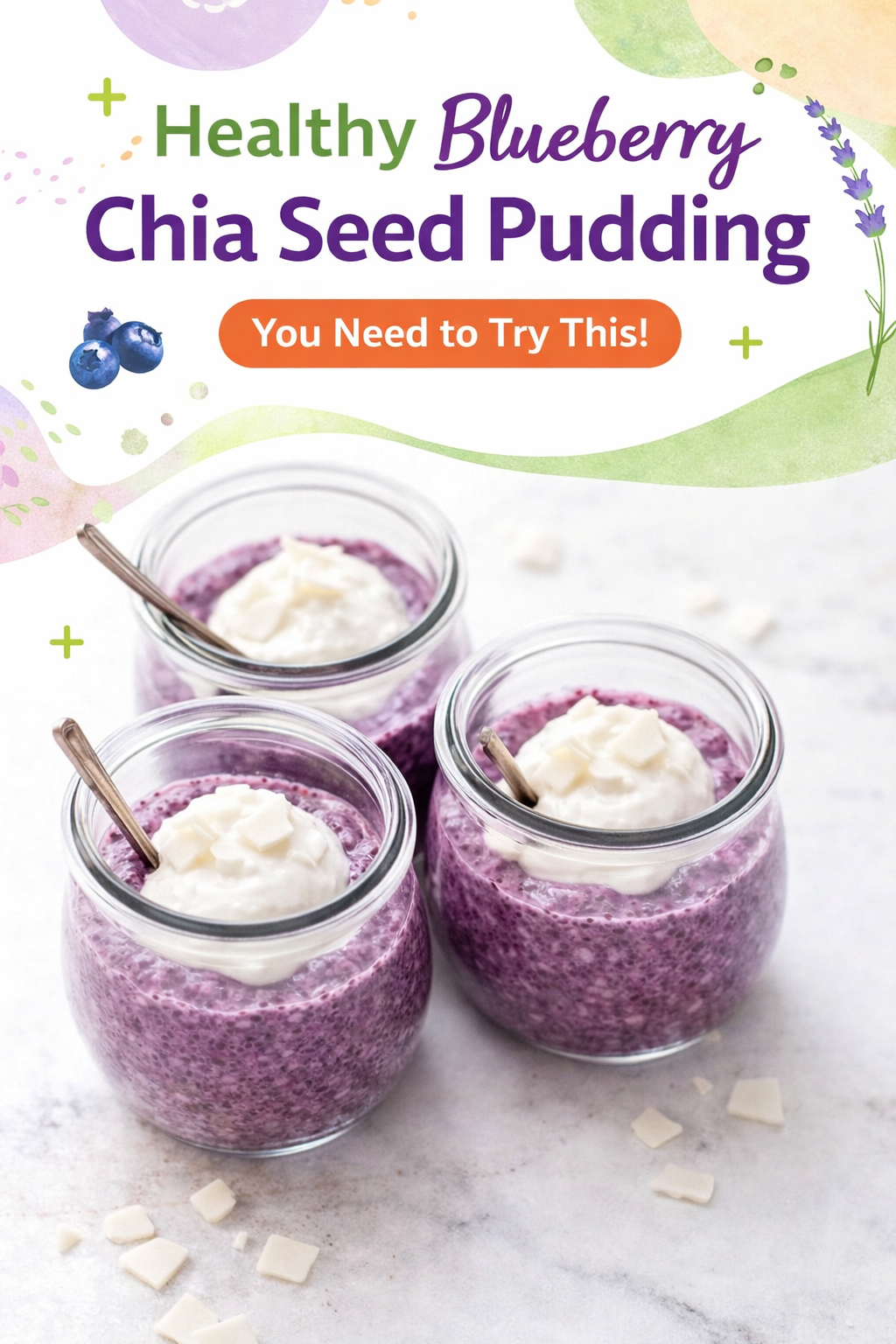 Blueberry Chia Bliss Pudding
