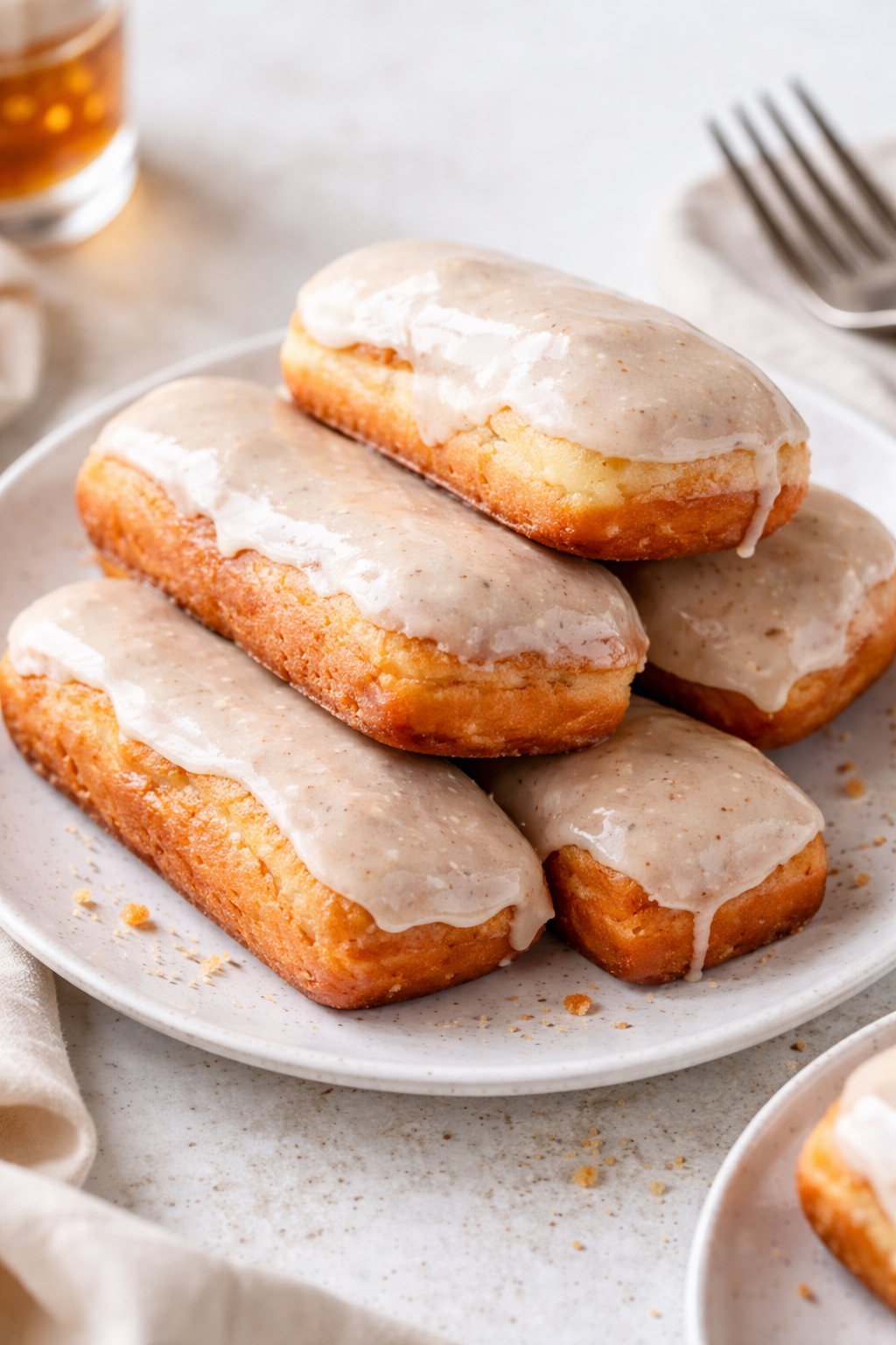 Brown Butter Maple Buttermilk Donut Bars
