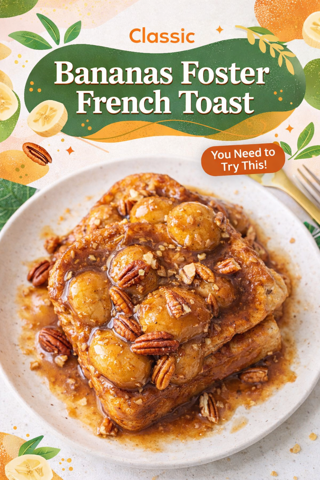 Caramelized Banana French Toast