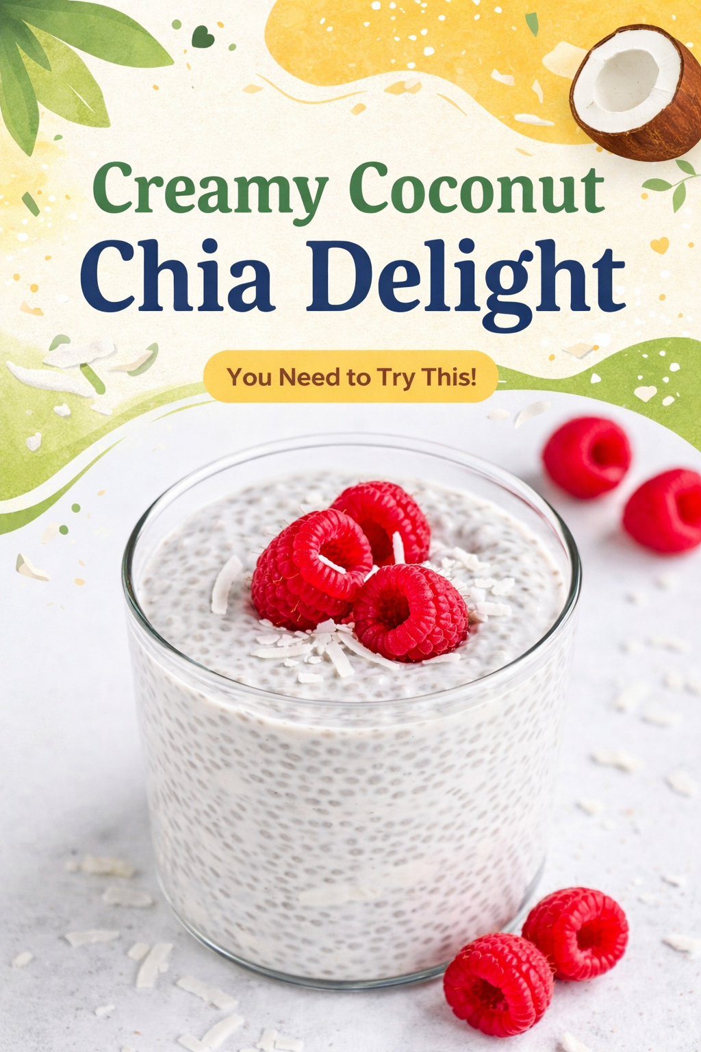 Coconut Chia Dream Pudding