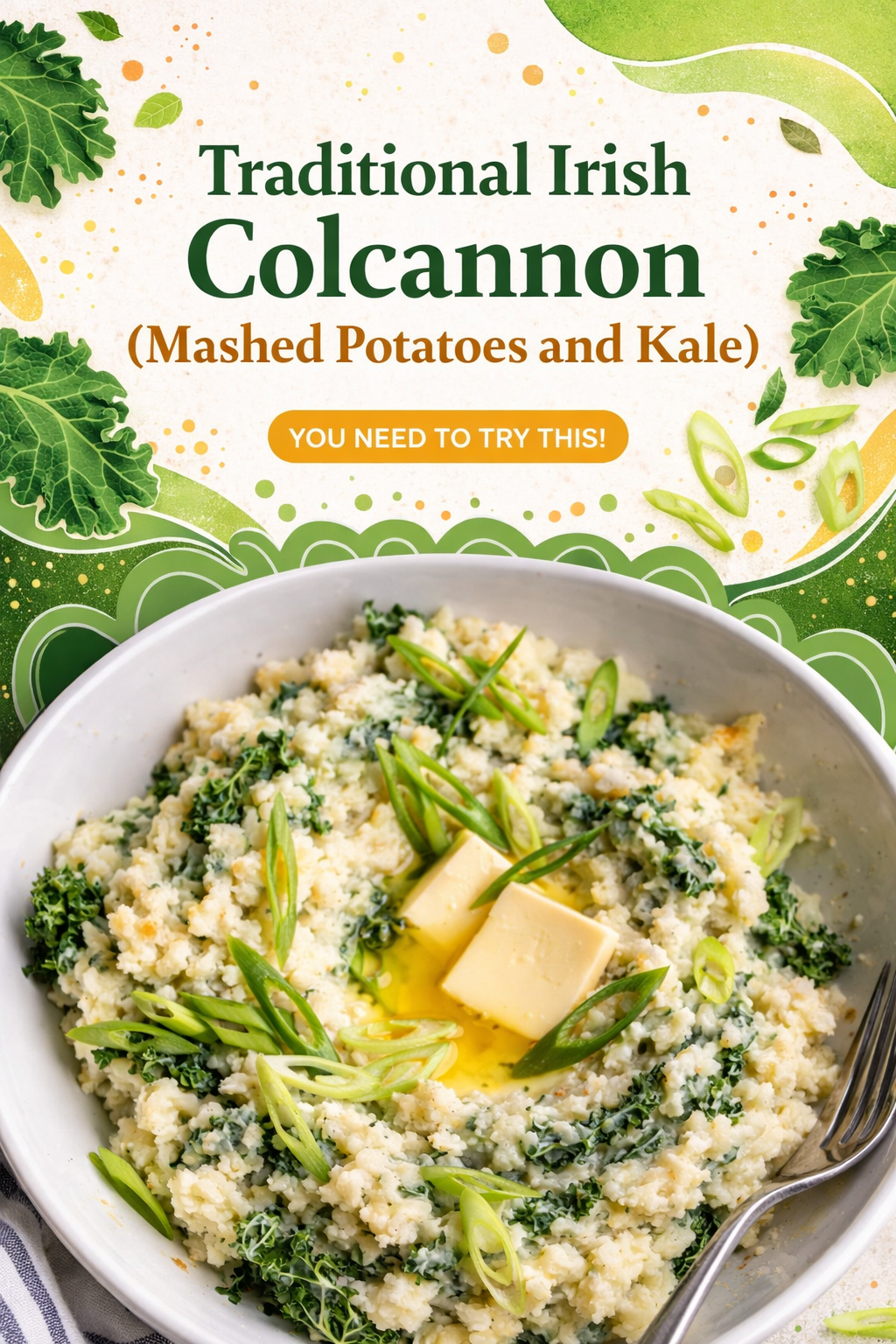 Creamy Kale and Potato Colcannon