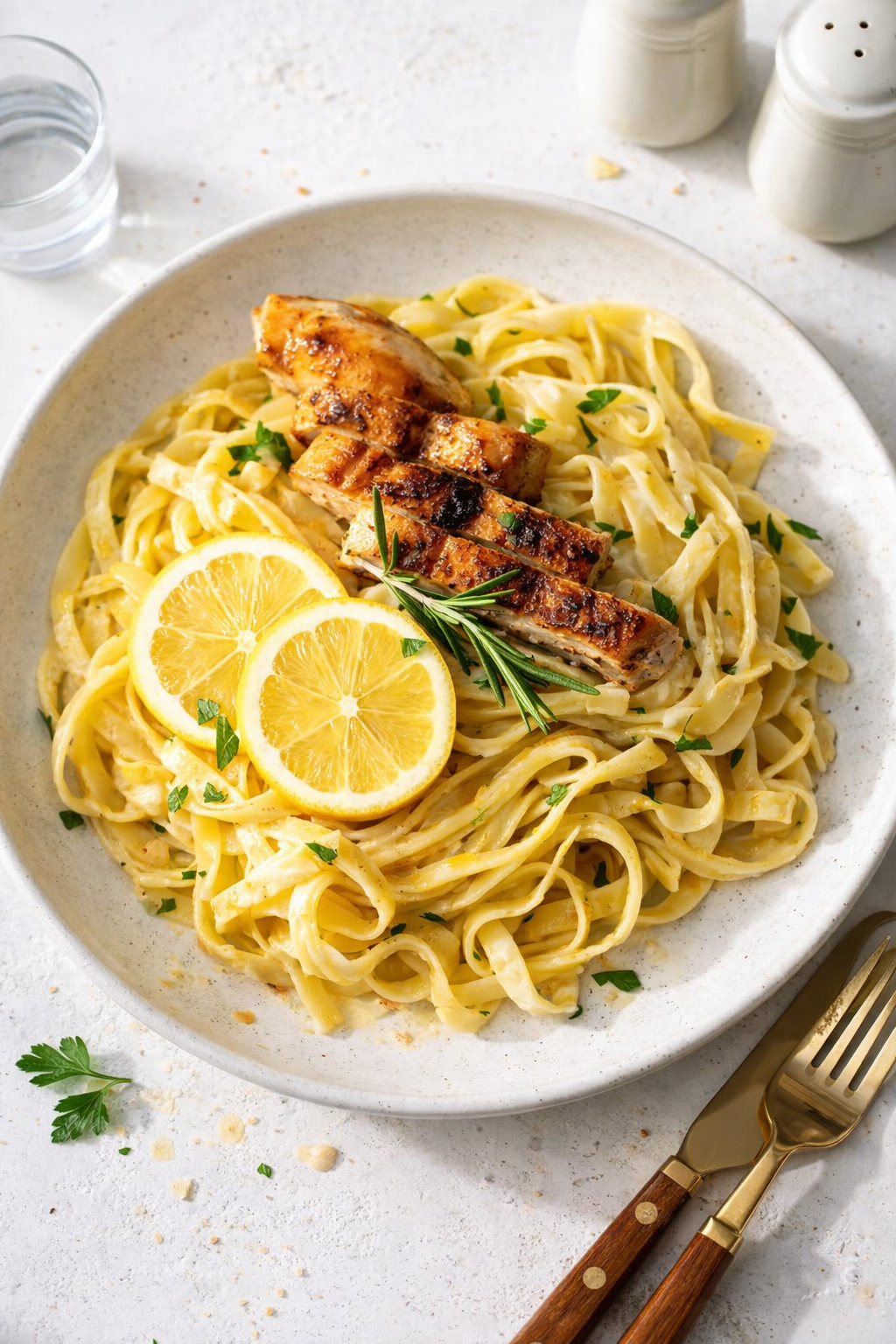 Creamy Lemon Butter Chicken Pasta (30-Minute Dinner)
