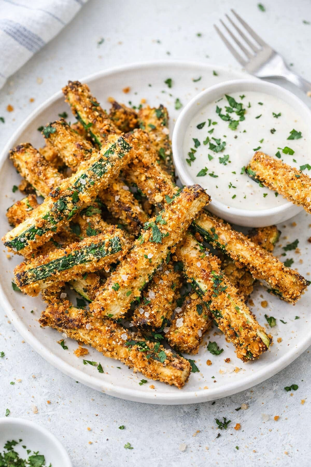 Crispy Air Fryer Zucchini Fries