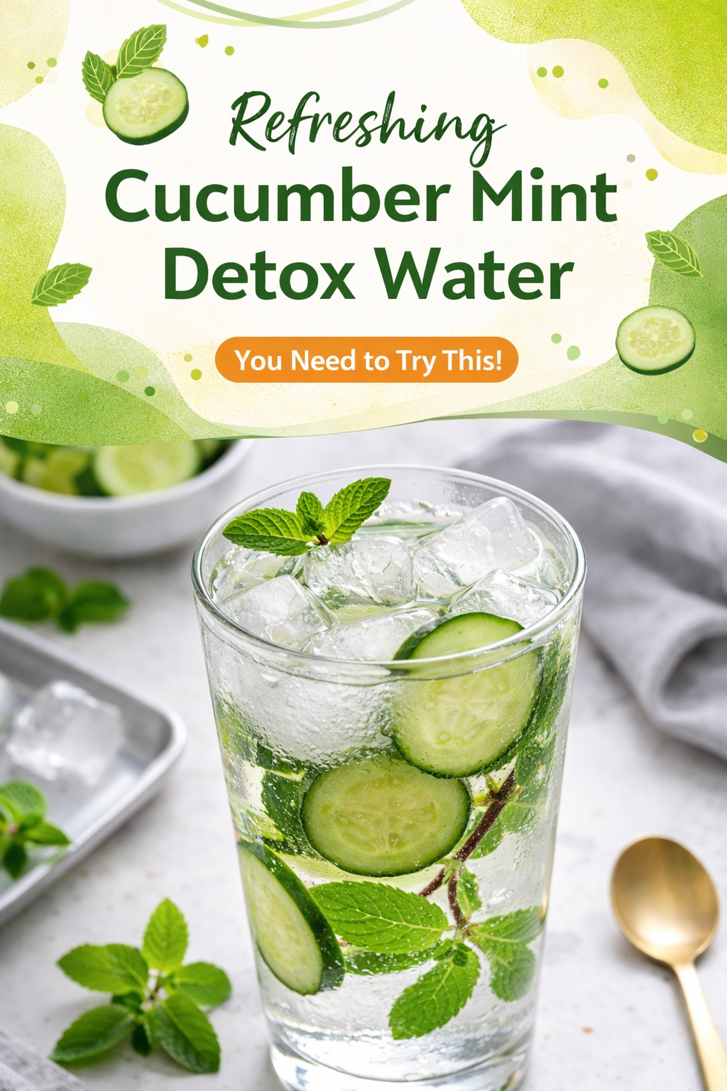 Cucumber Mint Infused Hydration