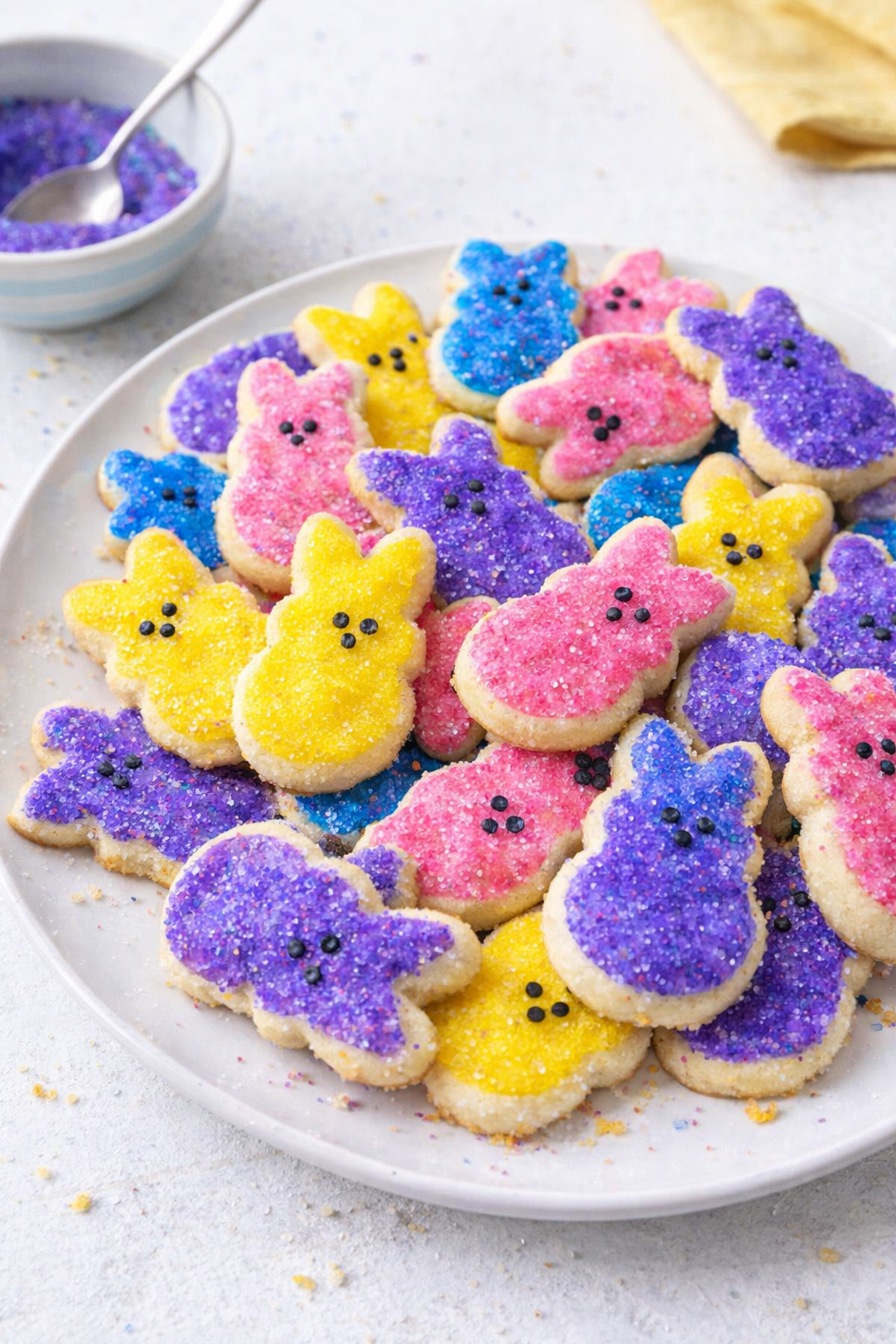 Easter Bunny Sugar Cookies with Royal Icing