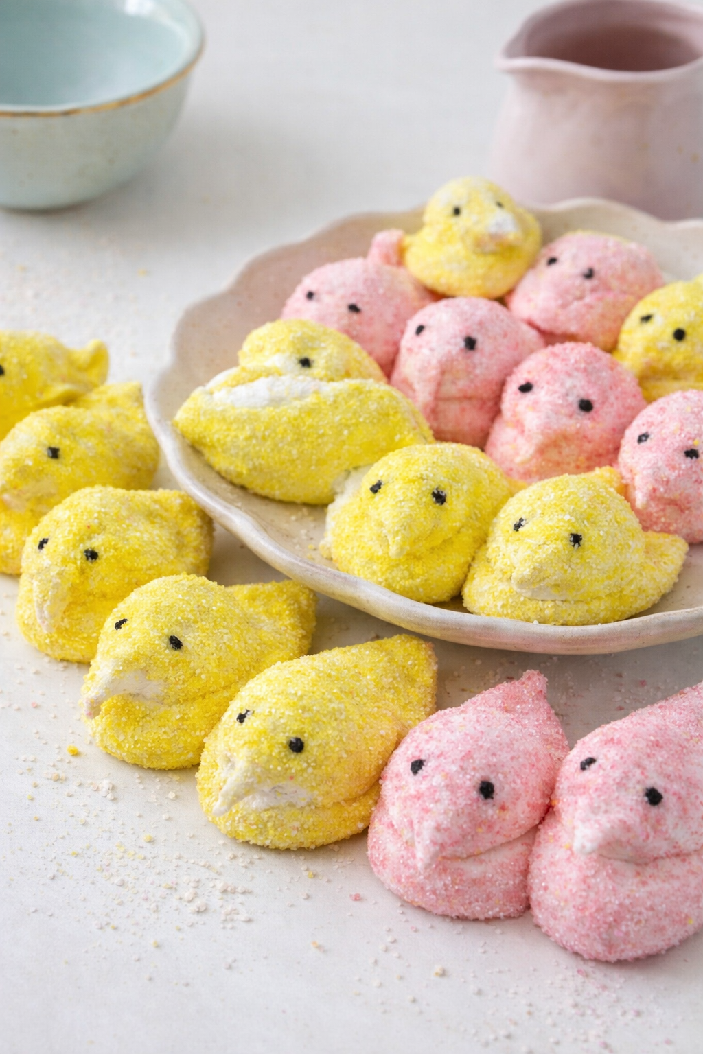 Easter Marshmallows Made at Home