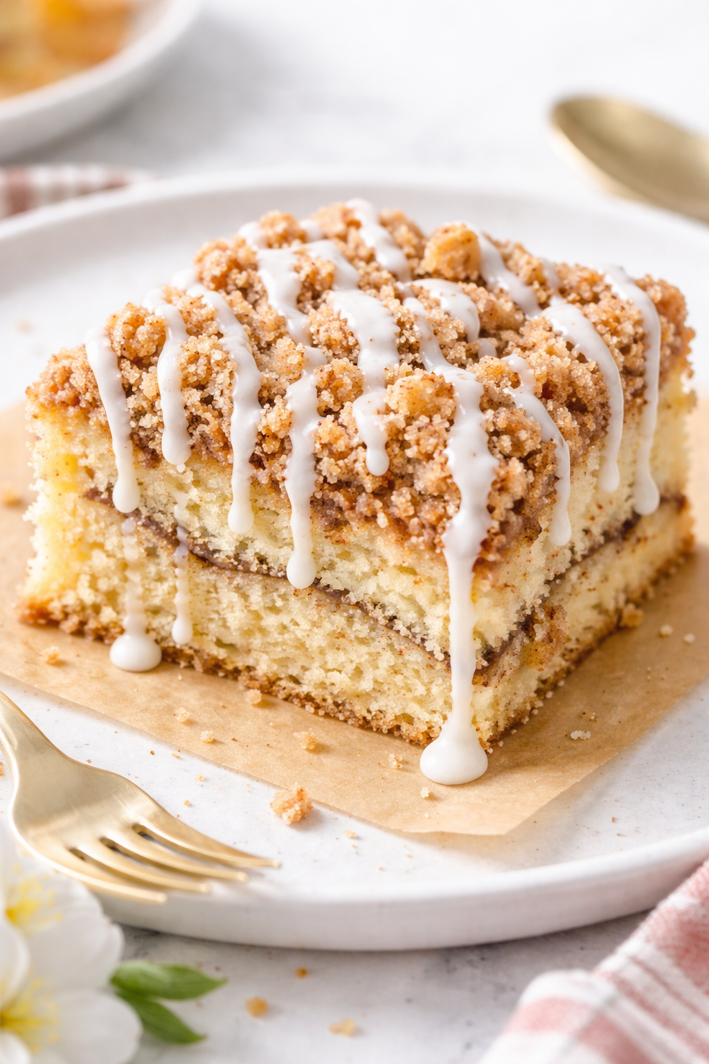 Easter Morning Cinnamon Swirl Cake