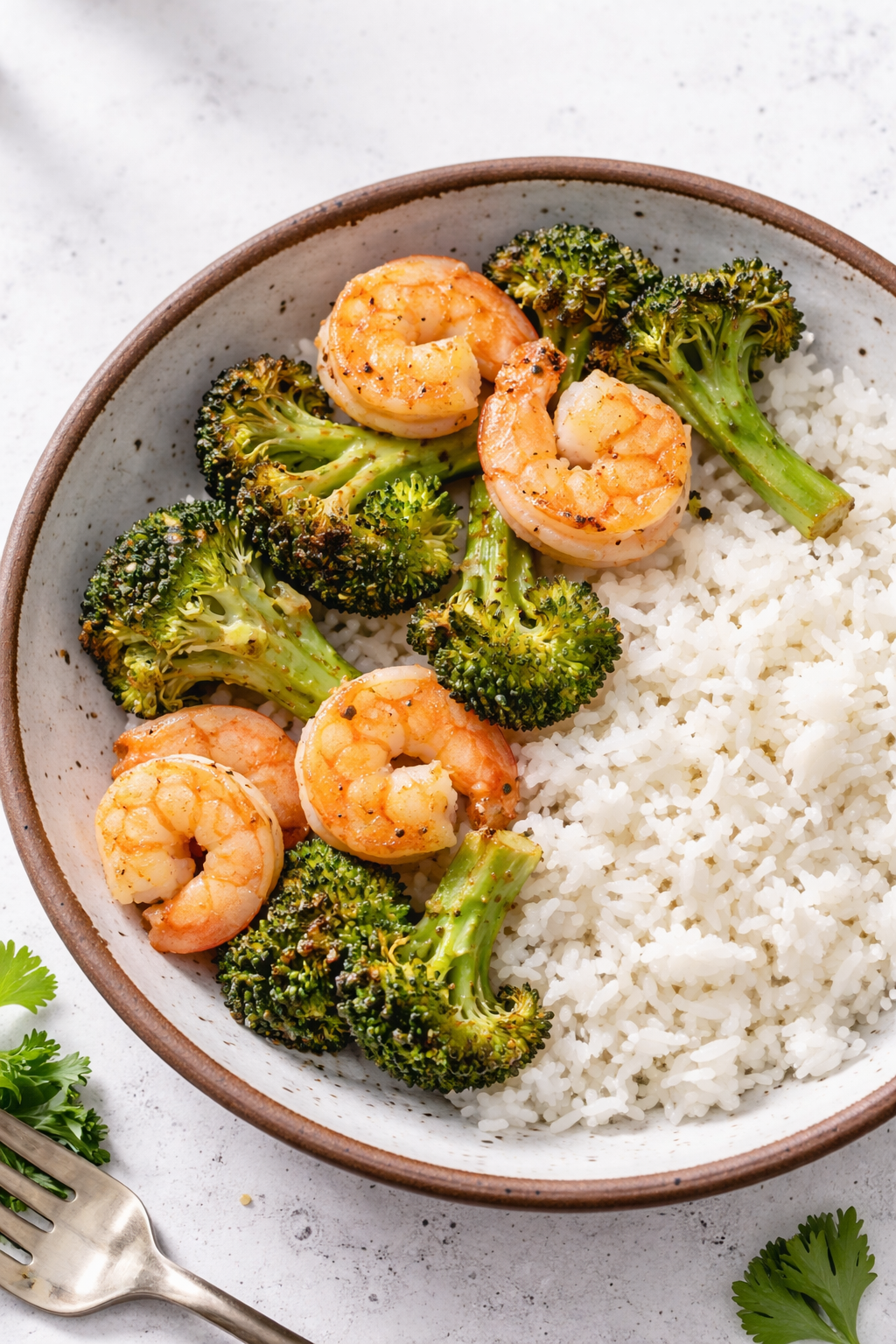 Garlic Shrimp and Broccoli Sheet Pan Dinner