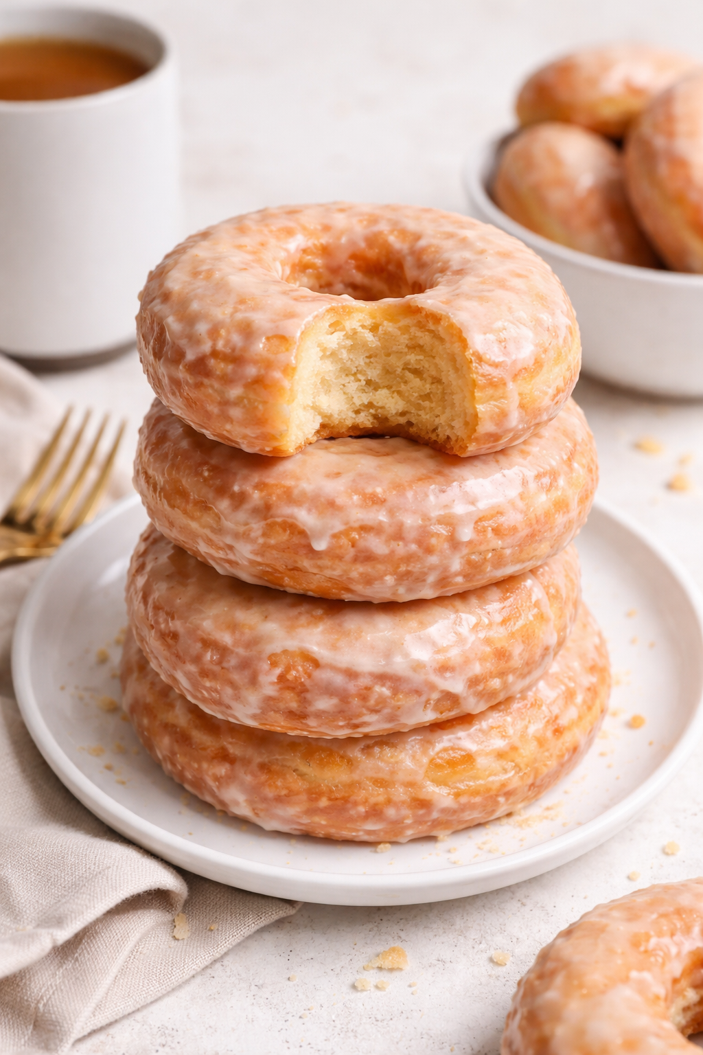 Glazed Honey Doughnut Delights