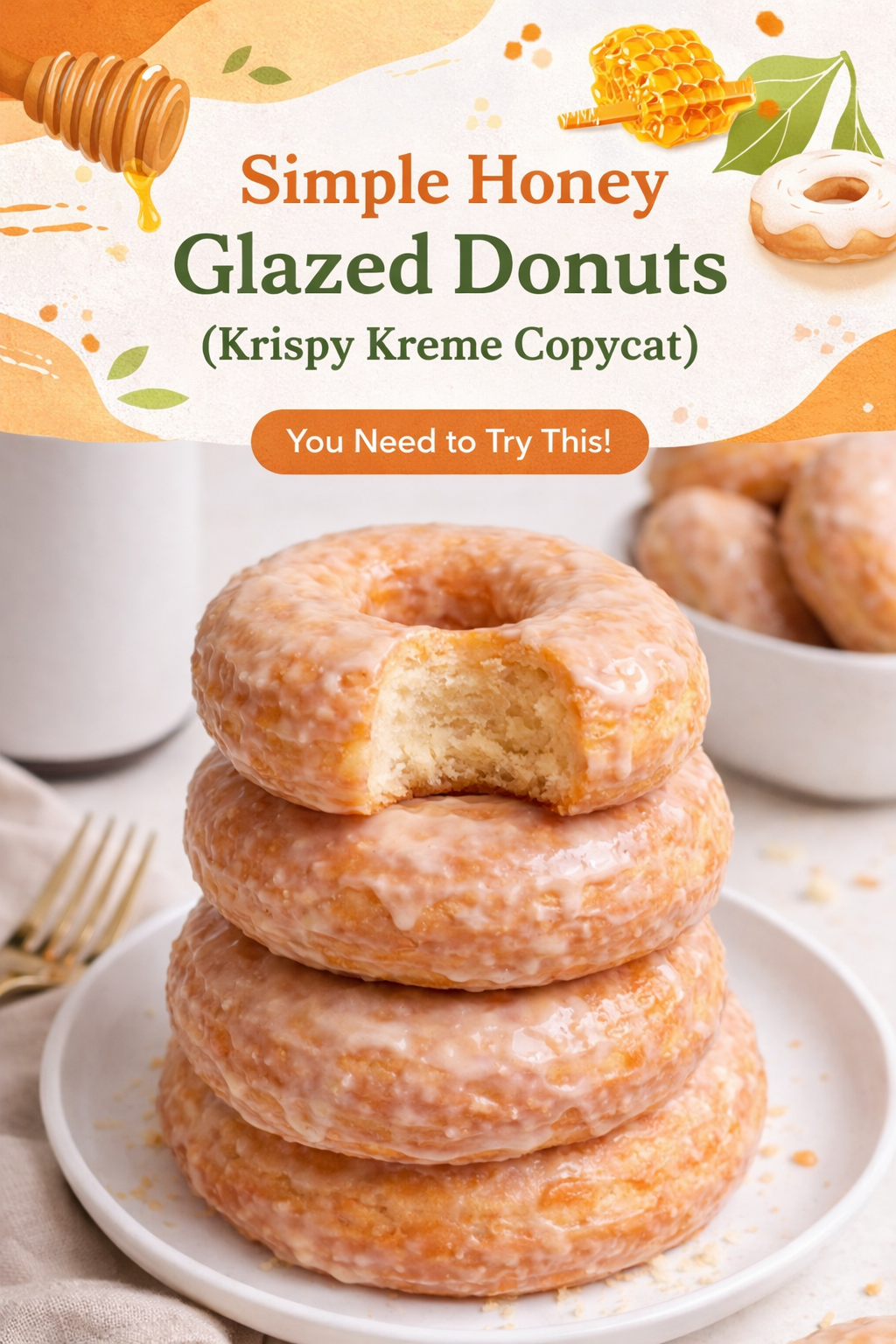 Glazed Honey Doughnut Delights