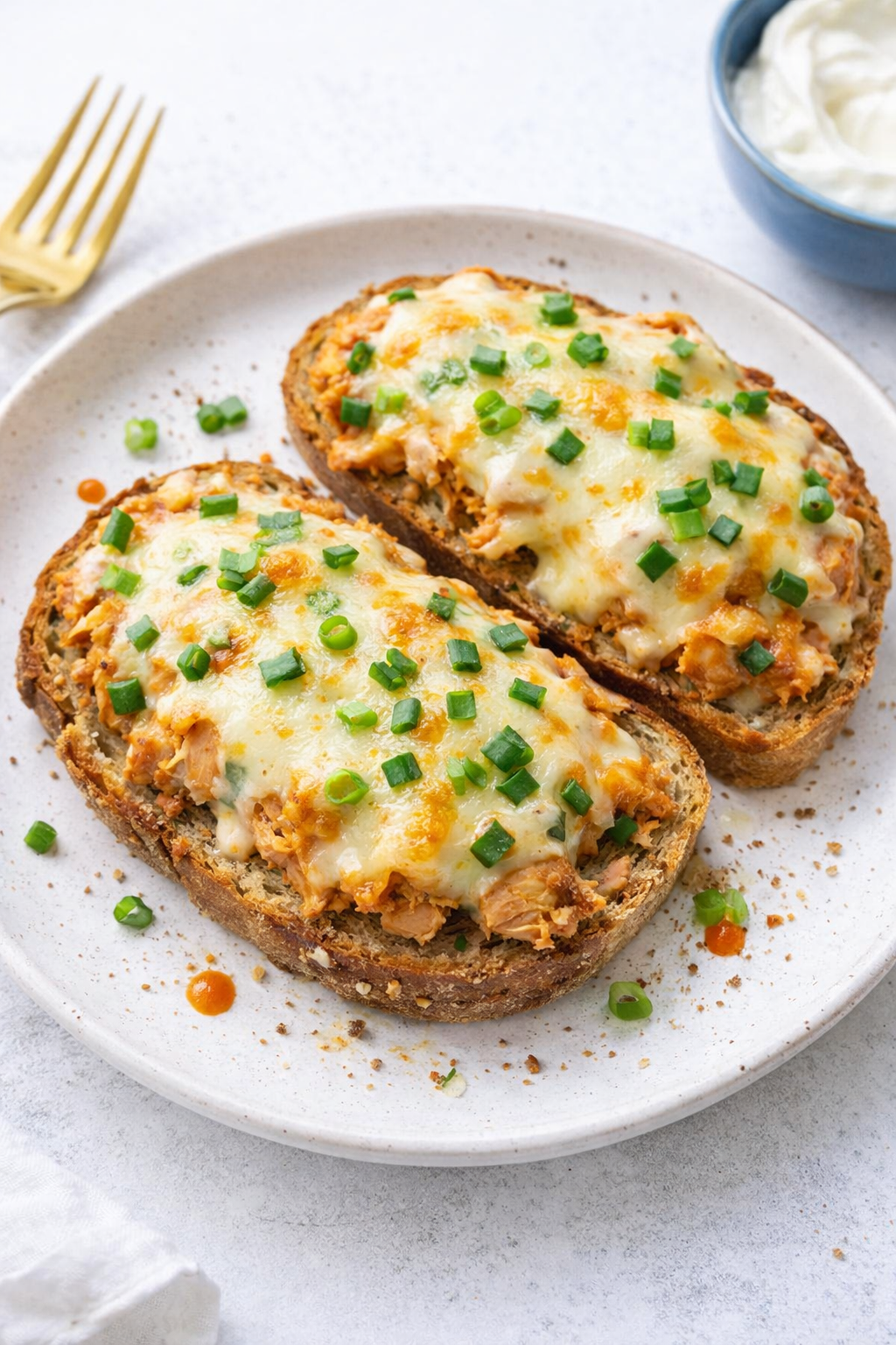 Greek Yogurt Buffalo Tuna Melt