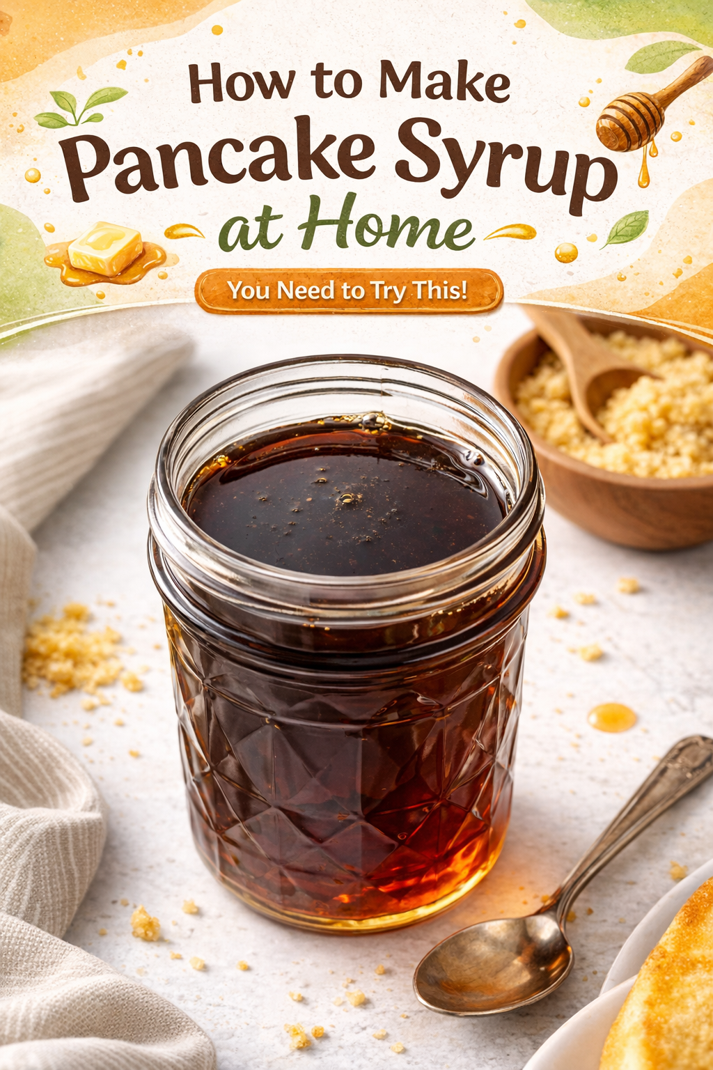 Homemade Pancake Syrup in Minutes