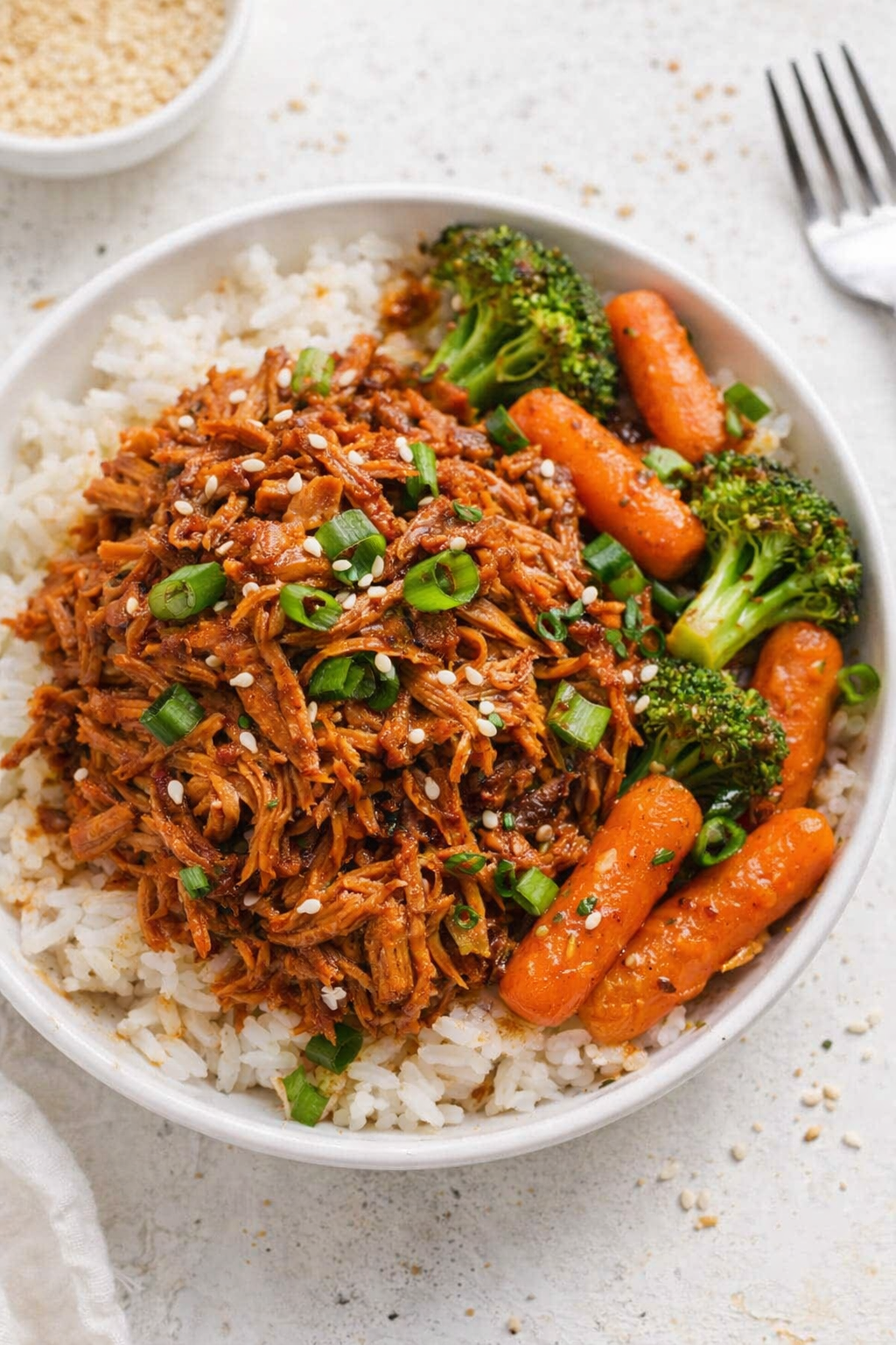 Honey Garlic Chicken with Slow Cooked Vegetables