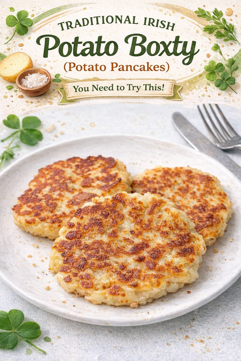 Irish Potato Pancakes Boxty Recipe