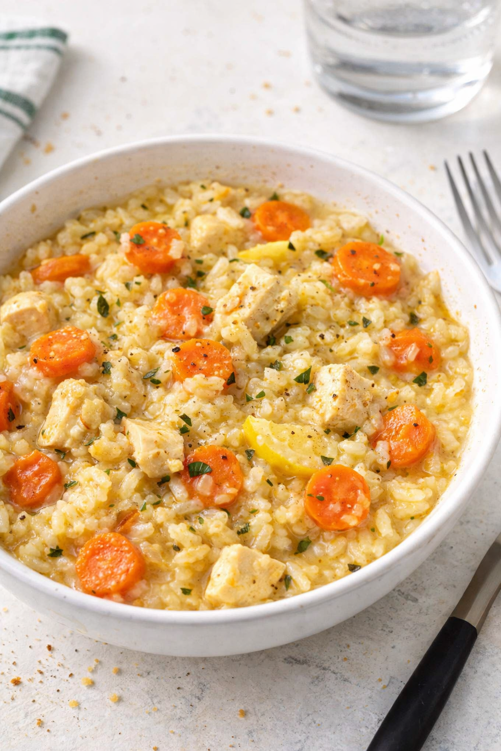 Lemon Chicken One Pot Rice Dinner