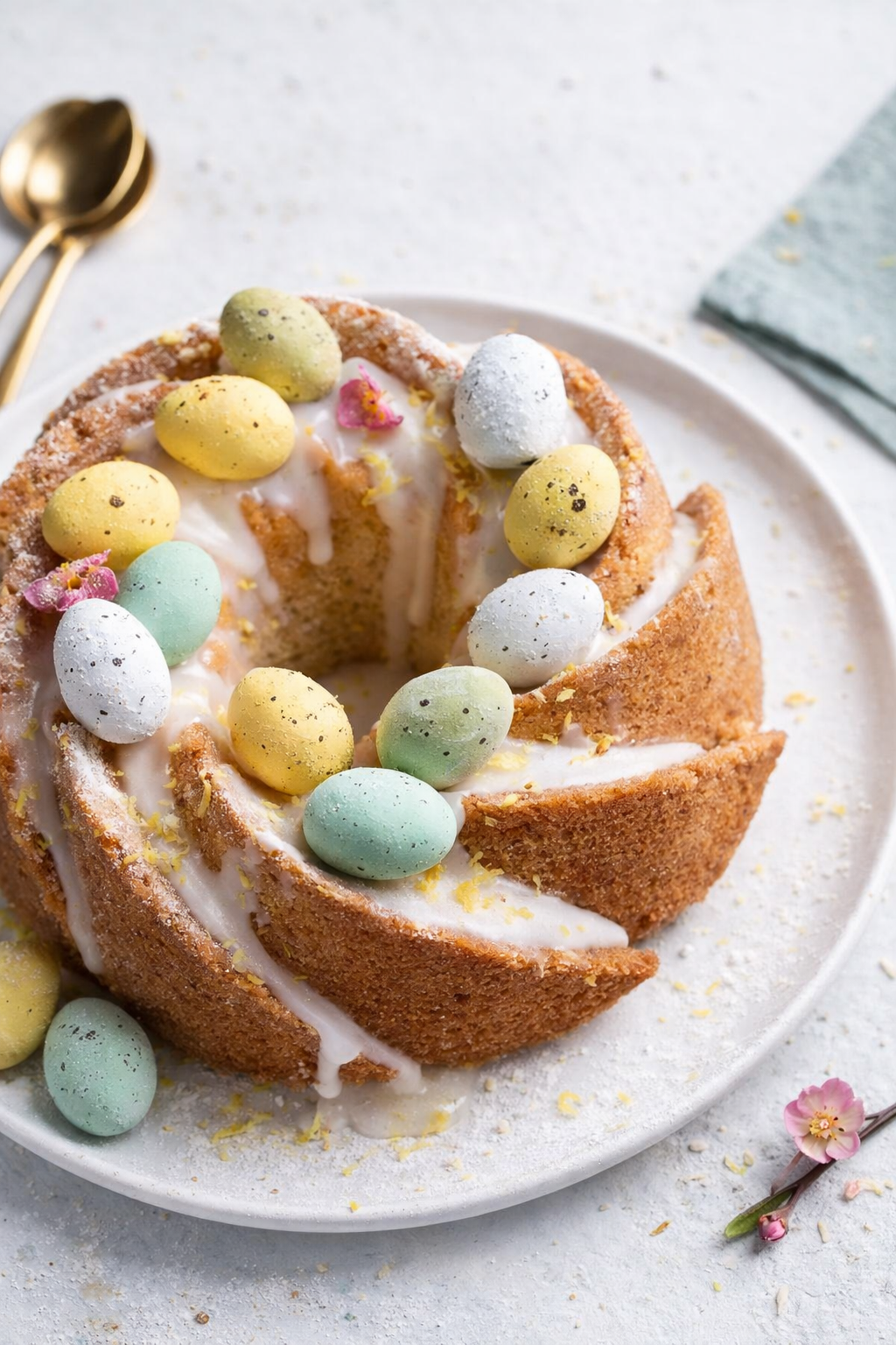 Lemon Citrus Glazed Bundt Cake