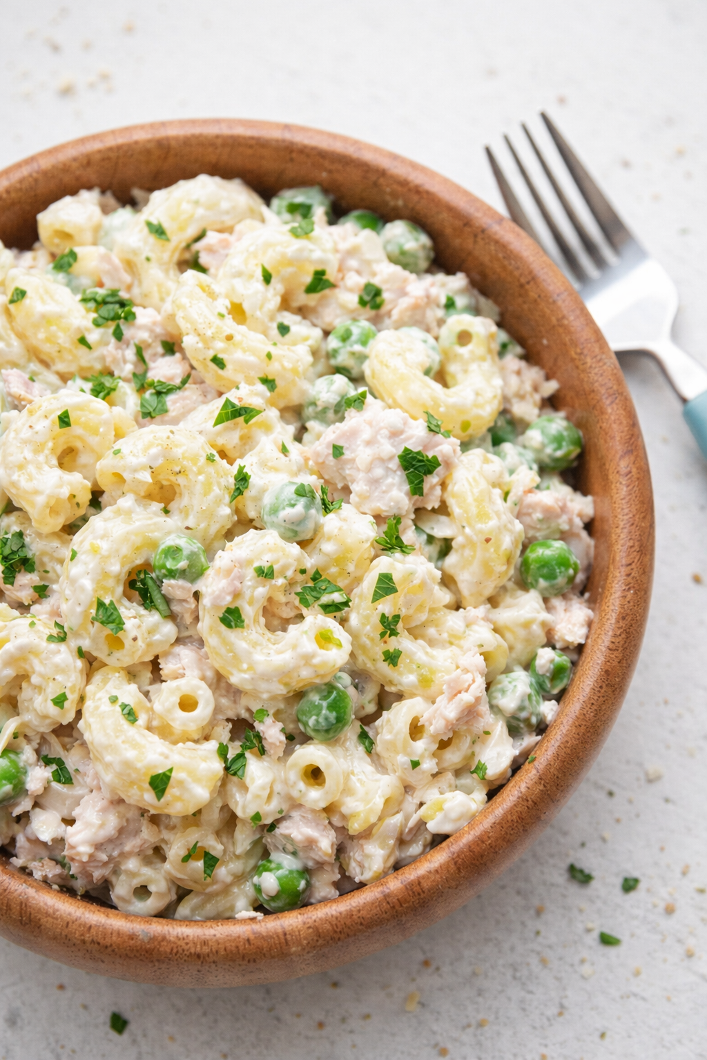 Light Tuna Macaroni Salad
