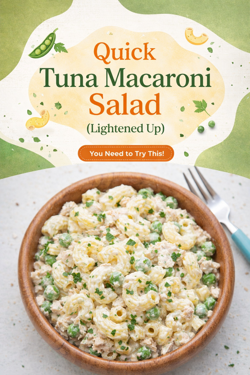 Light Tuna Macaroni Salad