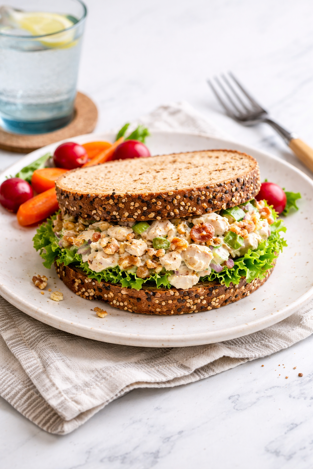 Mediterranean Tuna Bagel Lunch in Minutes