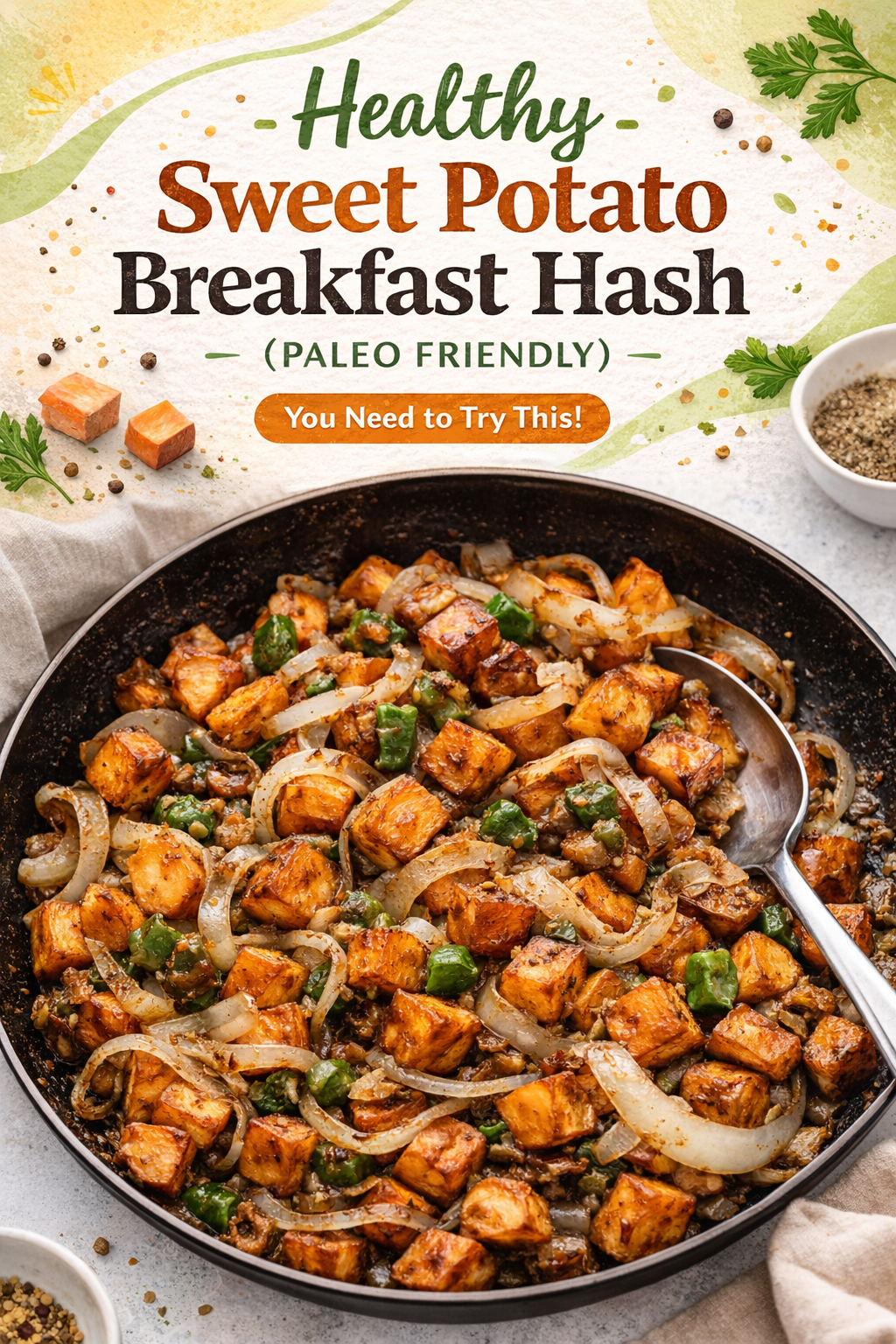 Paleo Sweet Potato Morning Hash