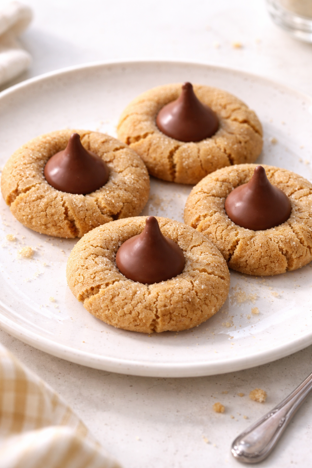 Peanut Butter Kiss Cookies Simplified