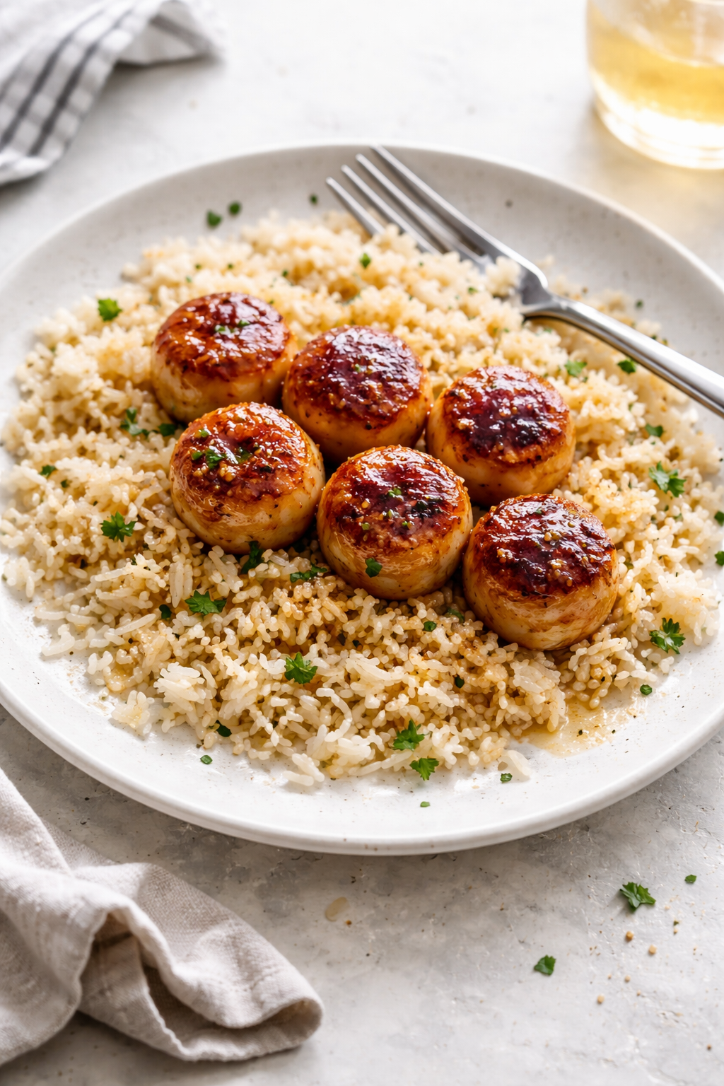 Quick Garlic Butter Scallops in Minutes