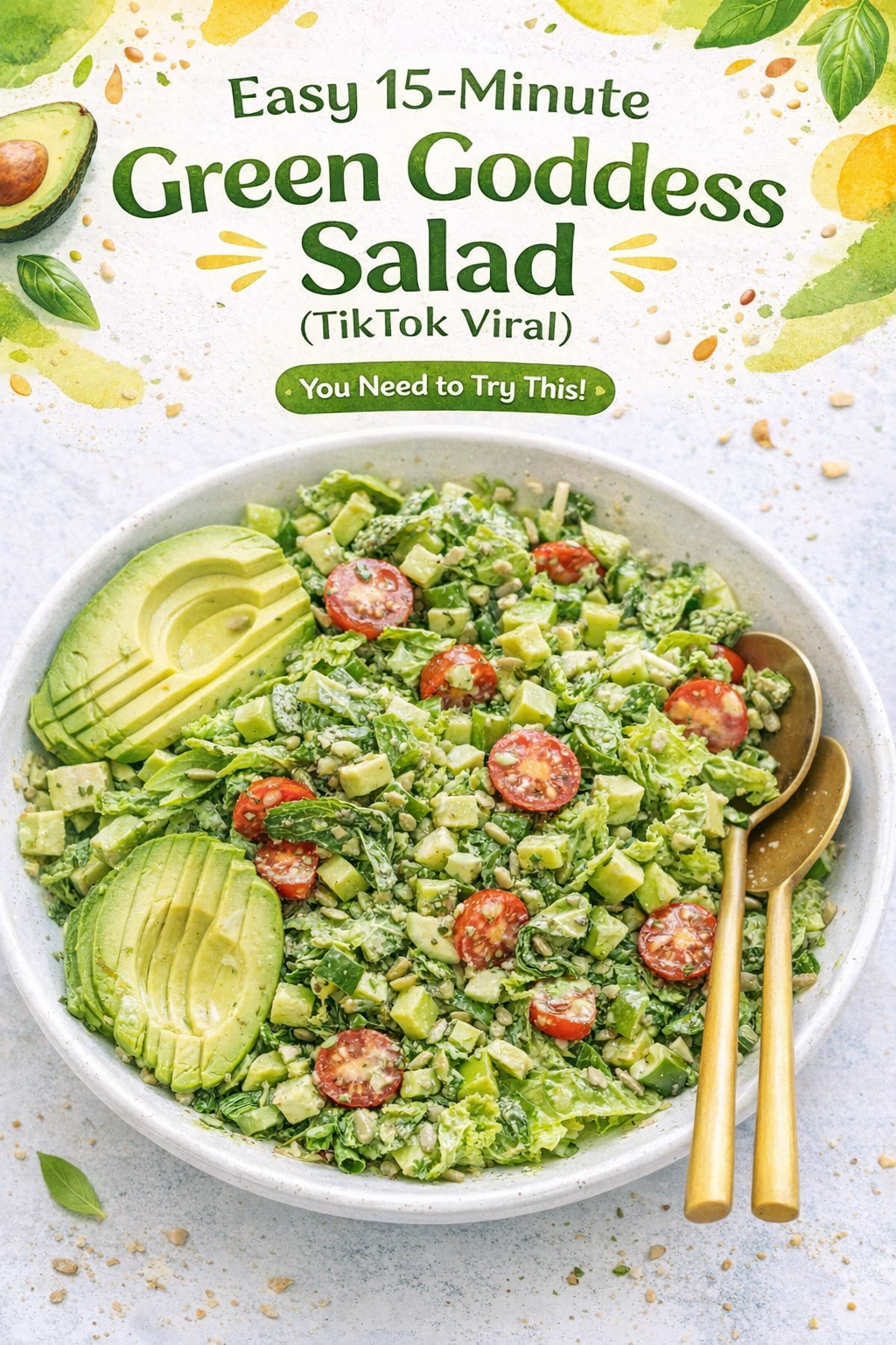 Quick Green Goddess Salad Recipe