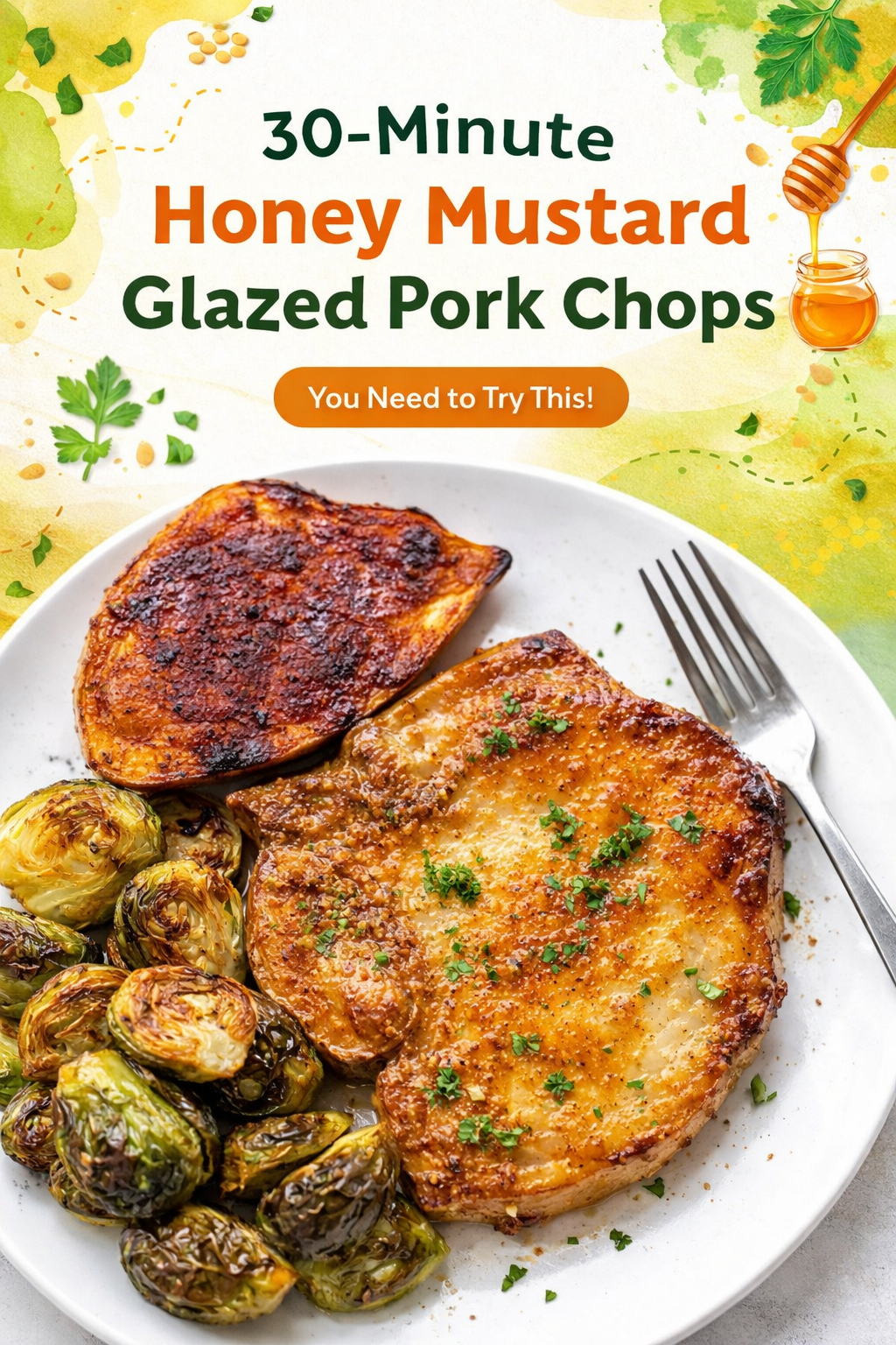 Quick Honey Mustard Pork Chops