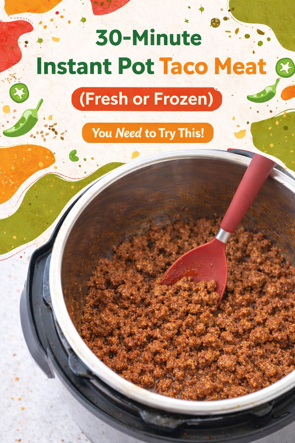 Quick Instant Pot Taco Meat in Minutes