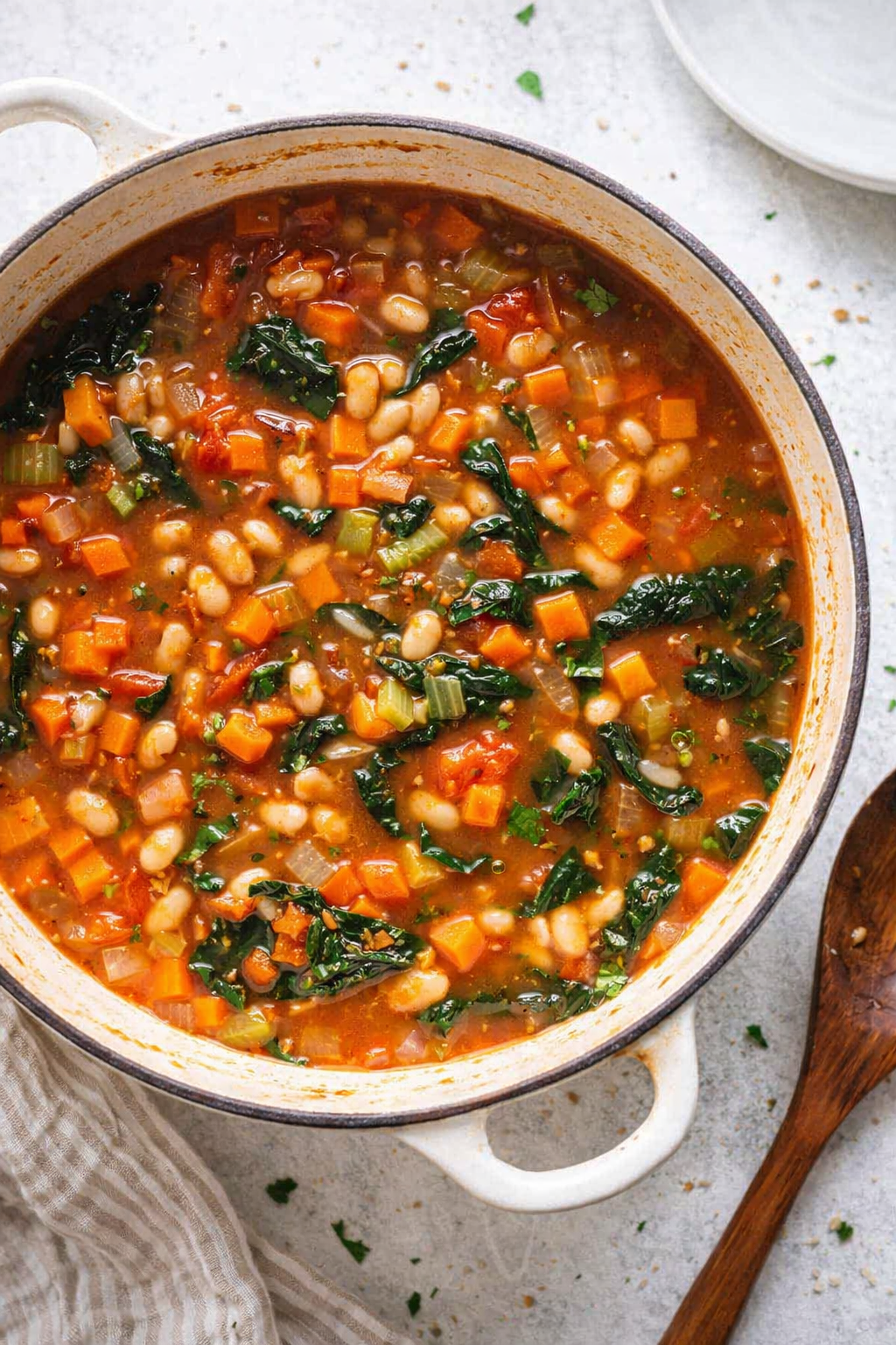Quick White Bean and Kale Soup