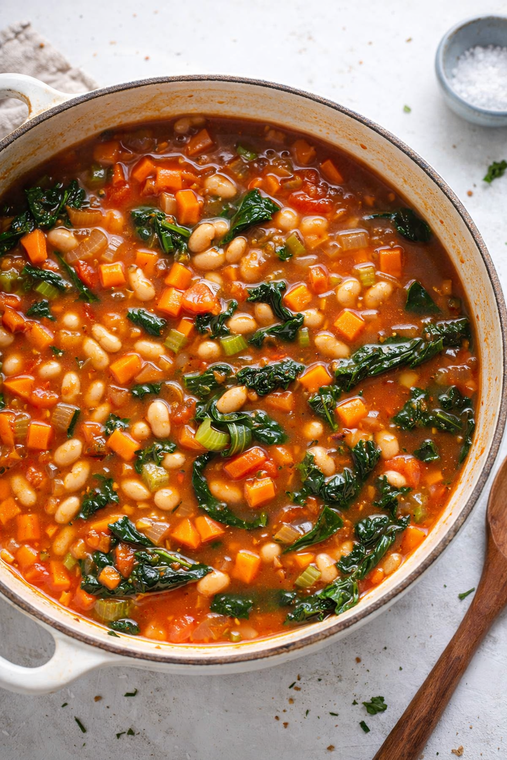 Quick White Bean and Kale Soup