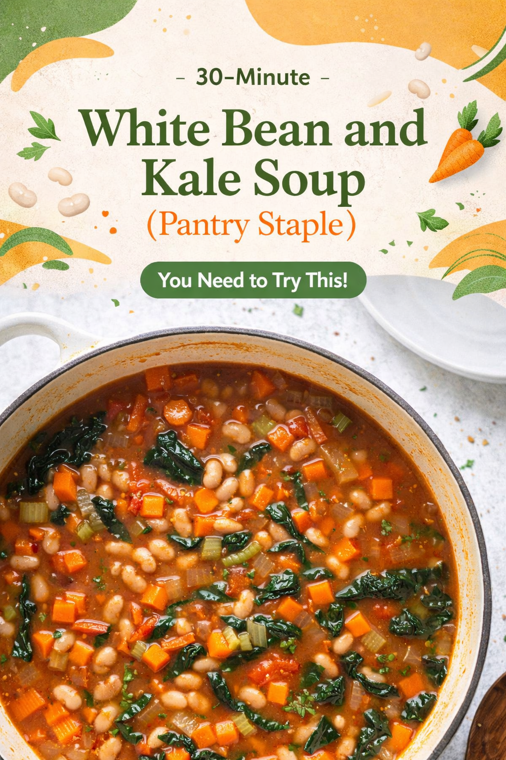 Quick White Bean and Kale Soup
