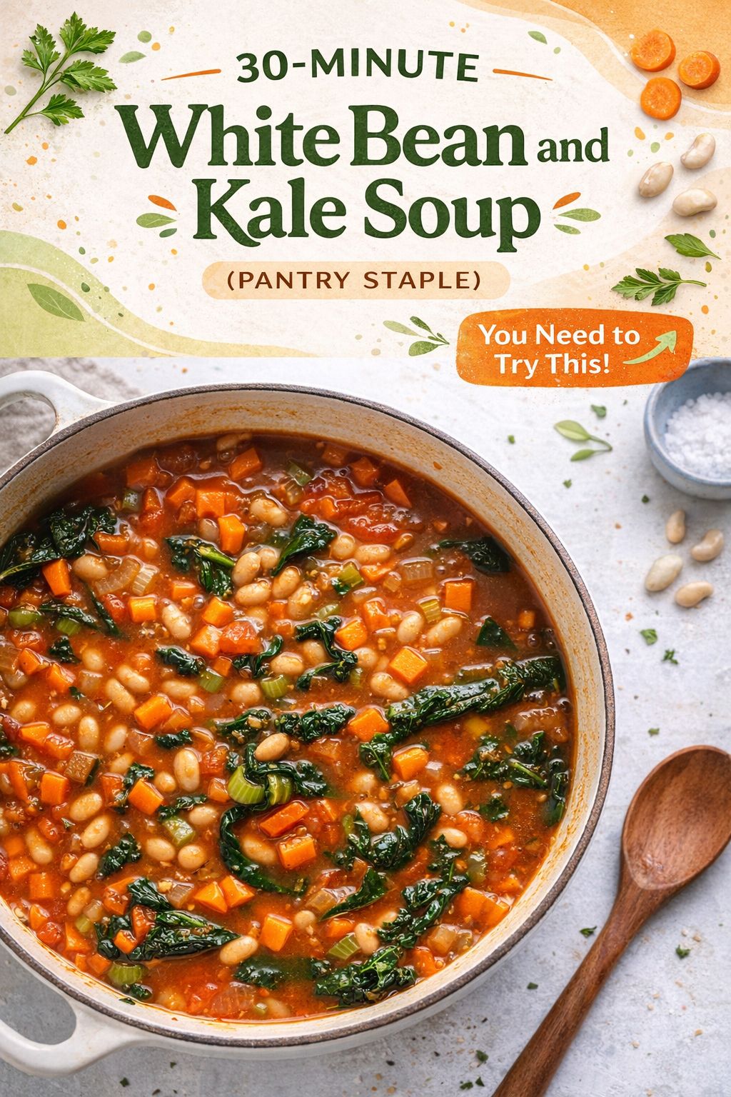 Quick White Bean and Kale Soup