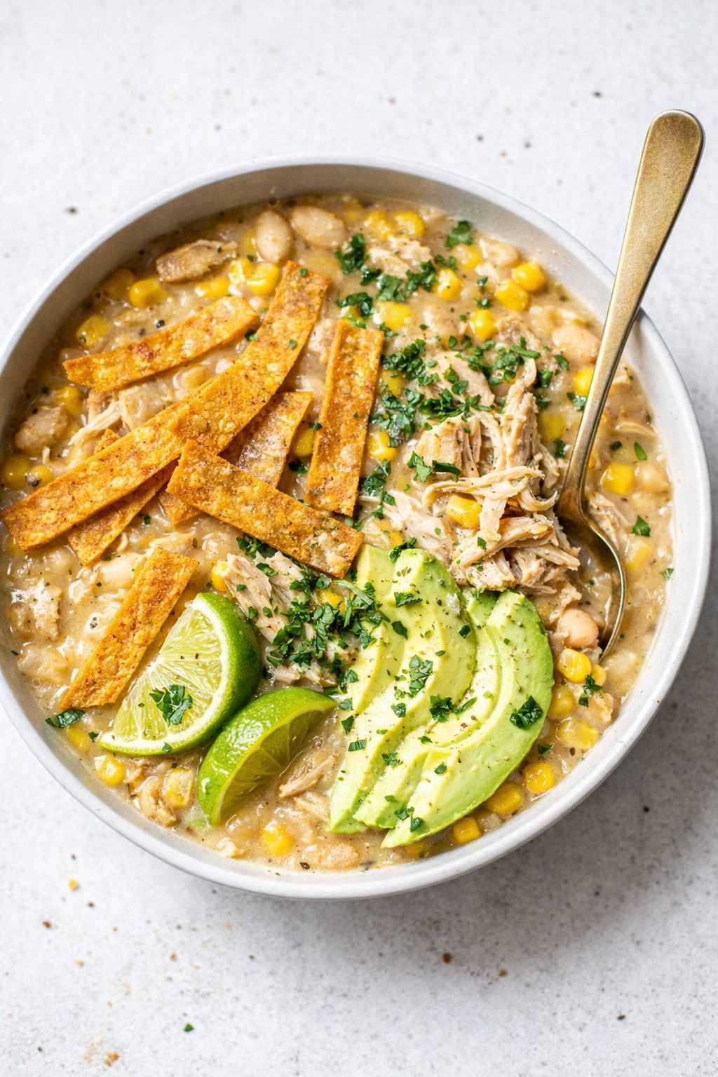 Quick White Chicken Chili in the Instant Pot
