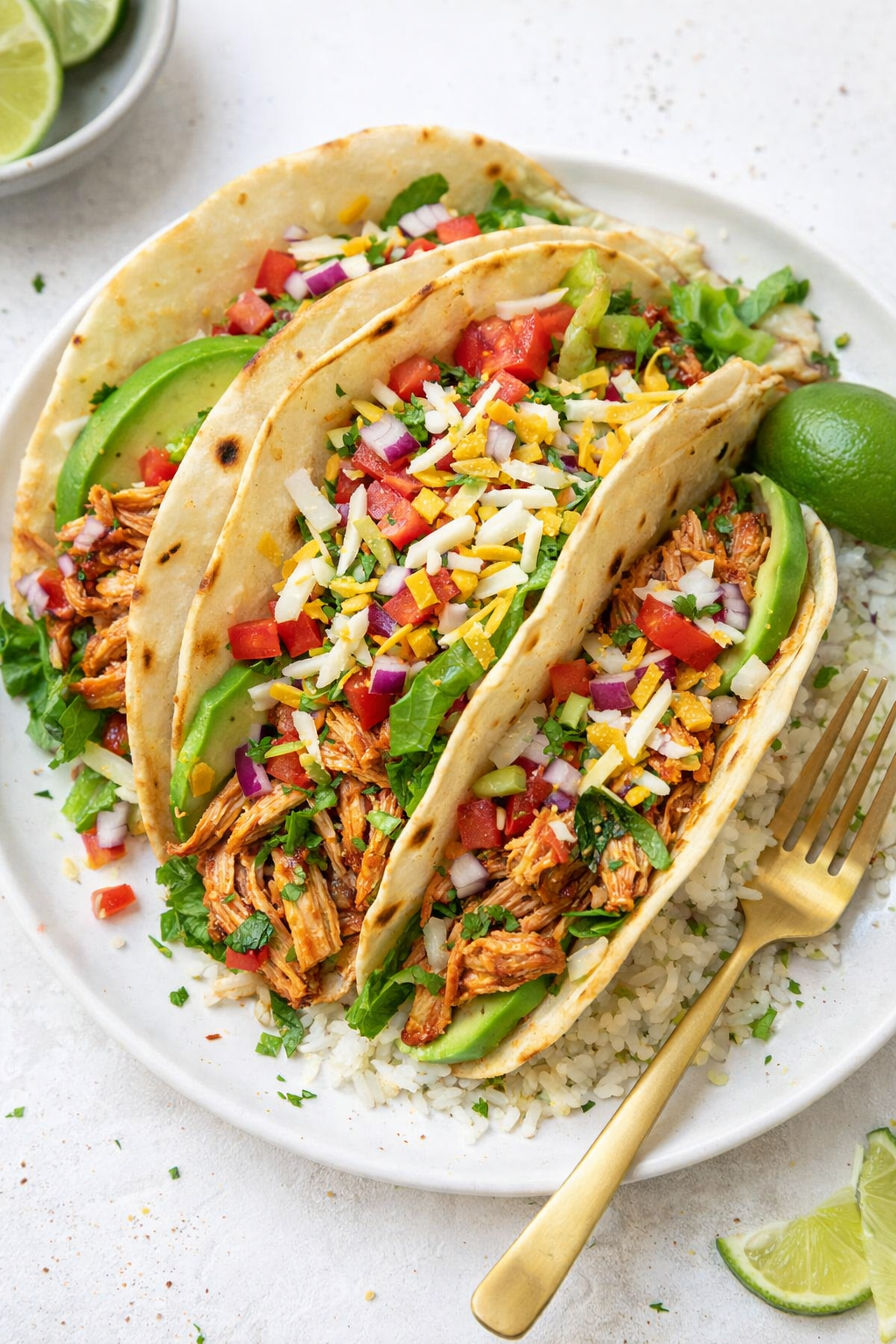 Quick and Easy Salsa Chicken Tacos