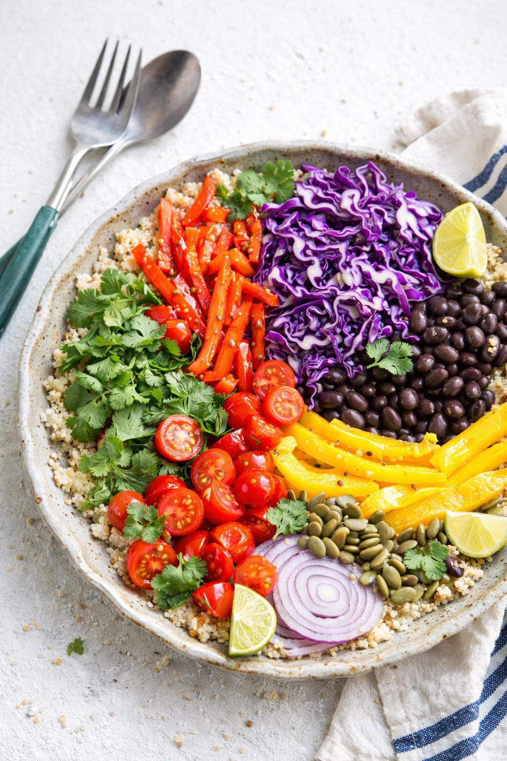 Quinoa Black Bean Superfood Bowls