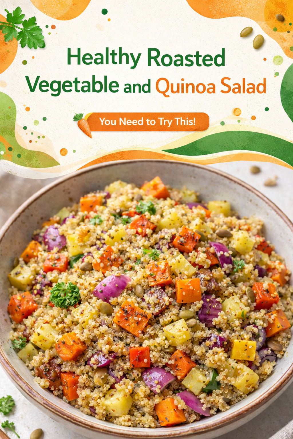 Roasted Harvest Quinoa Bowl