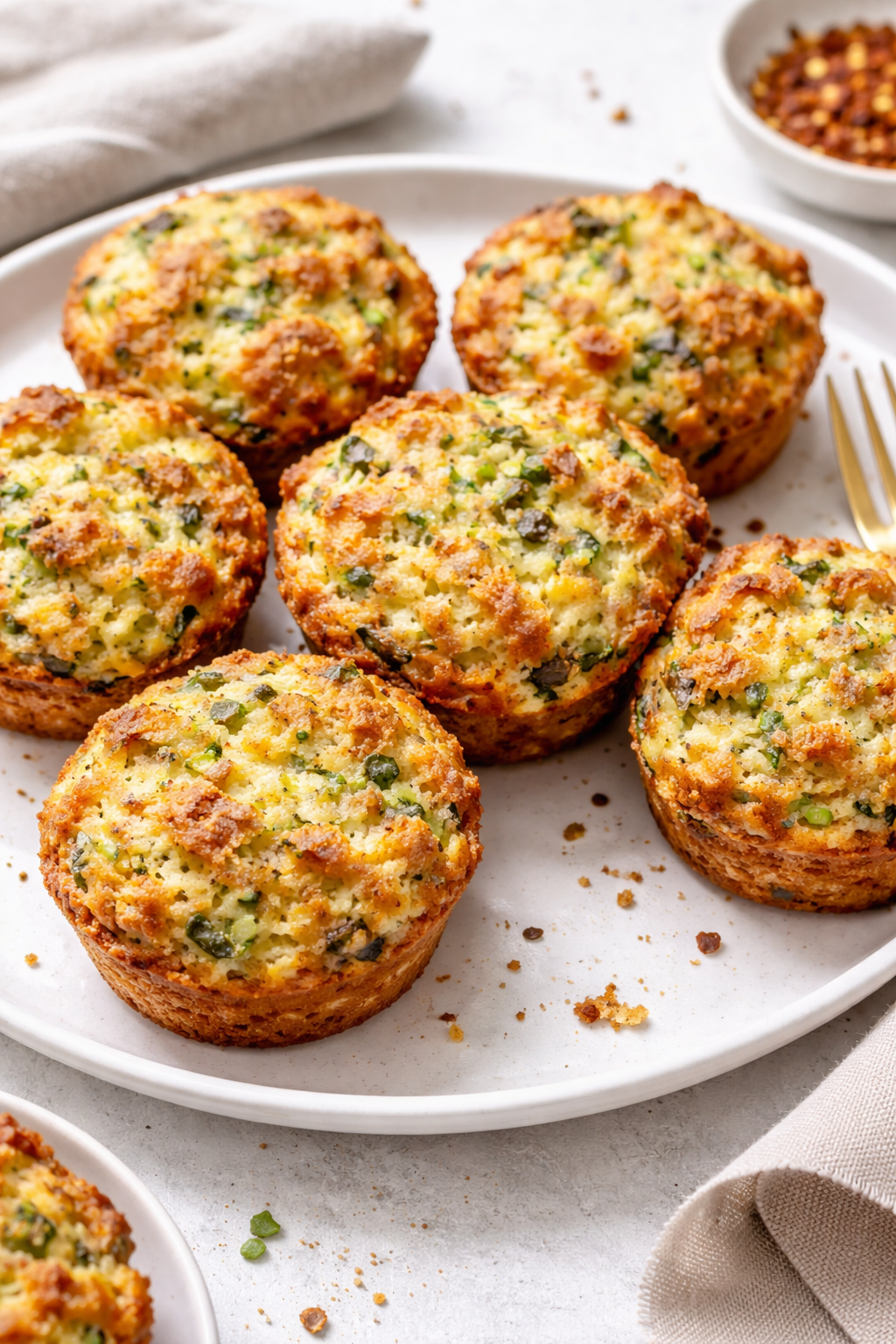 Savory Cottage Cheese Morning Muffins