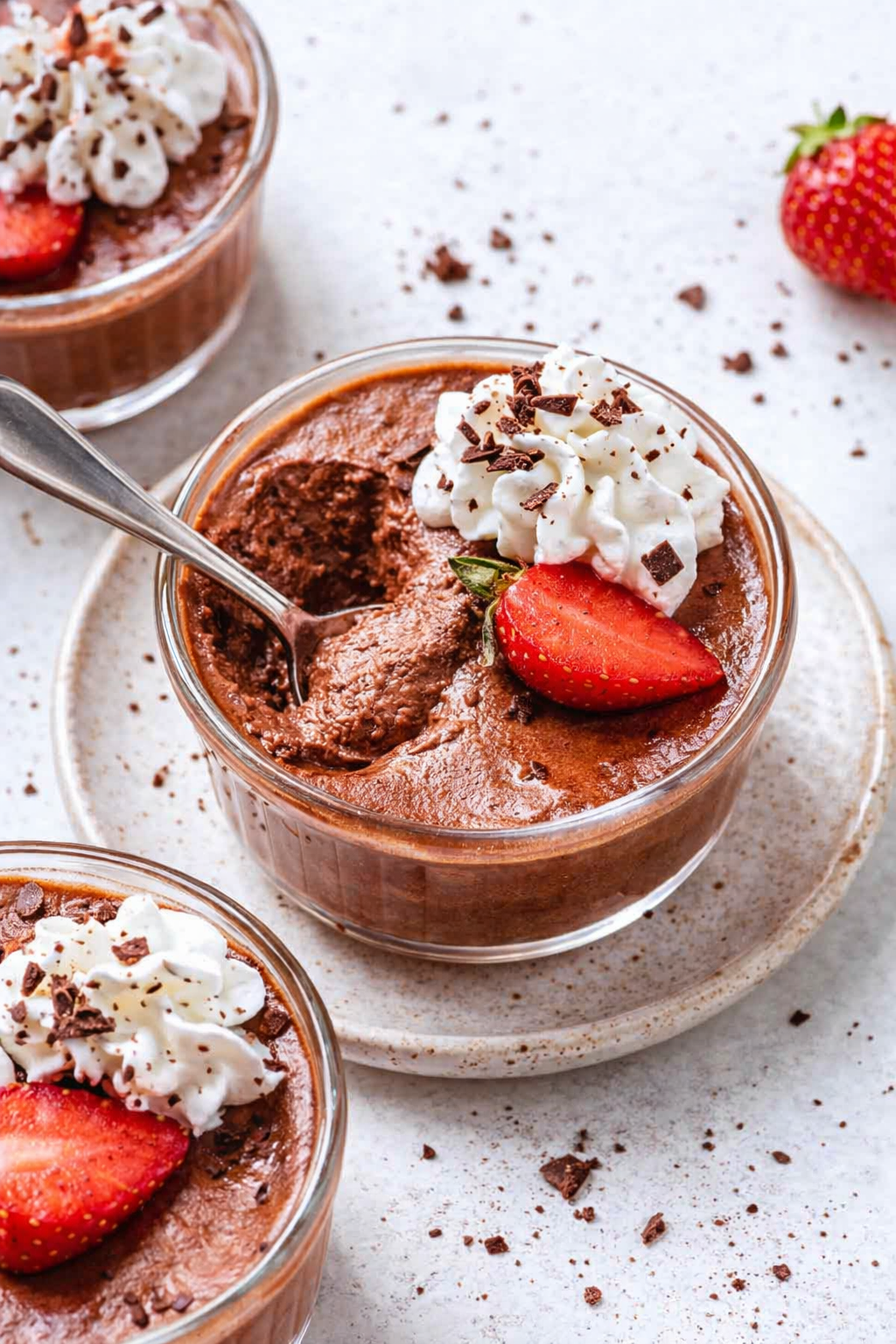 Simple Chocolate Mousse Dessert Cups