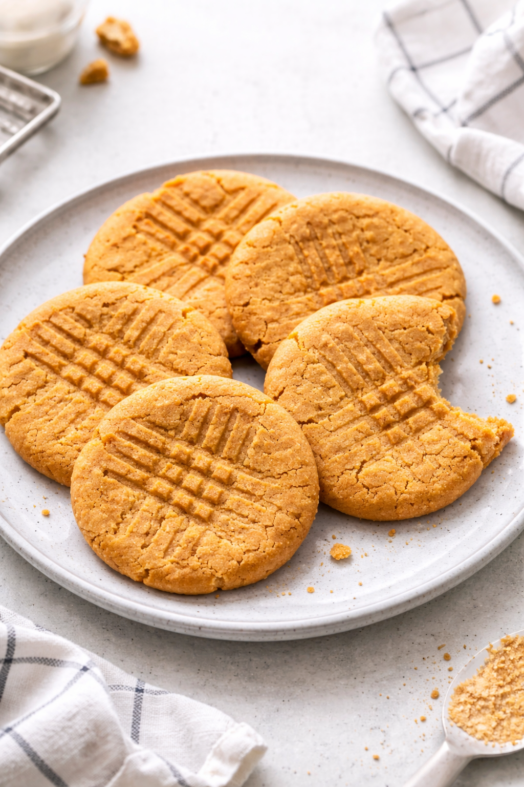 Simple Peanut Butter Cookie Trio