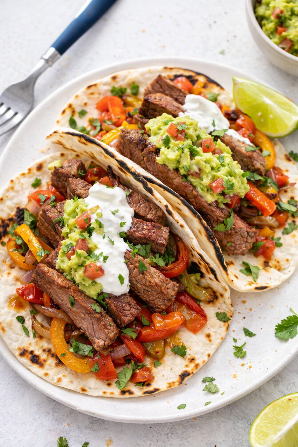 Sizzling Sheet Pan Steak Fajitas