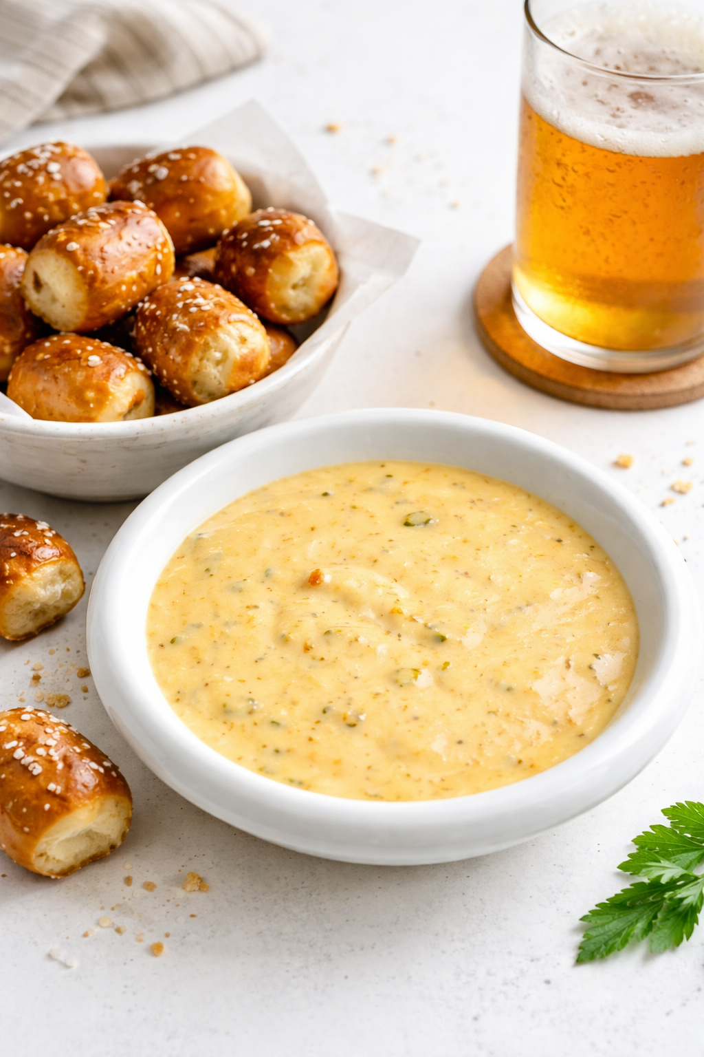 Soft Pretzels and Warm Beer Cheese