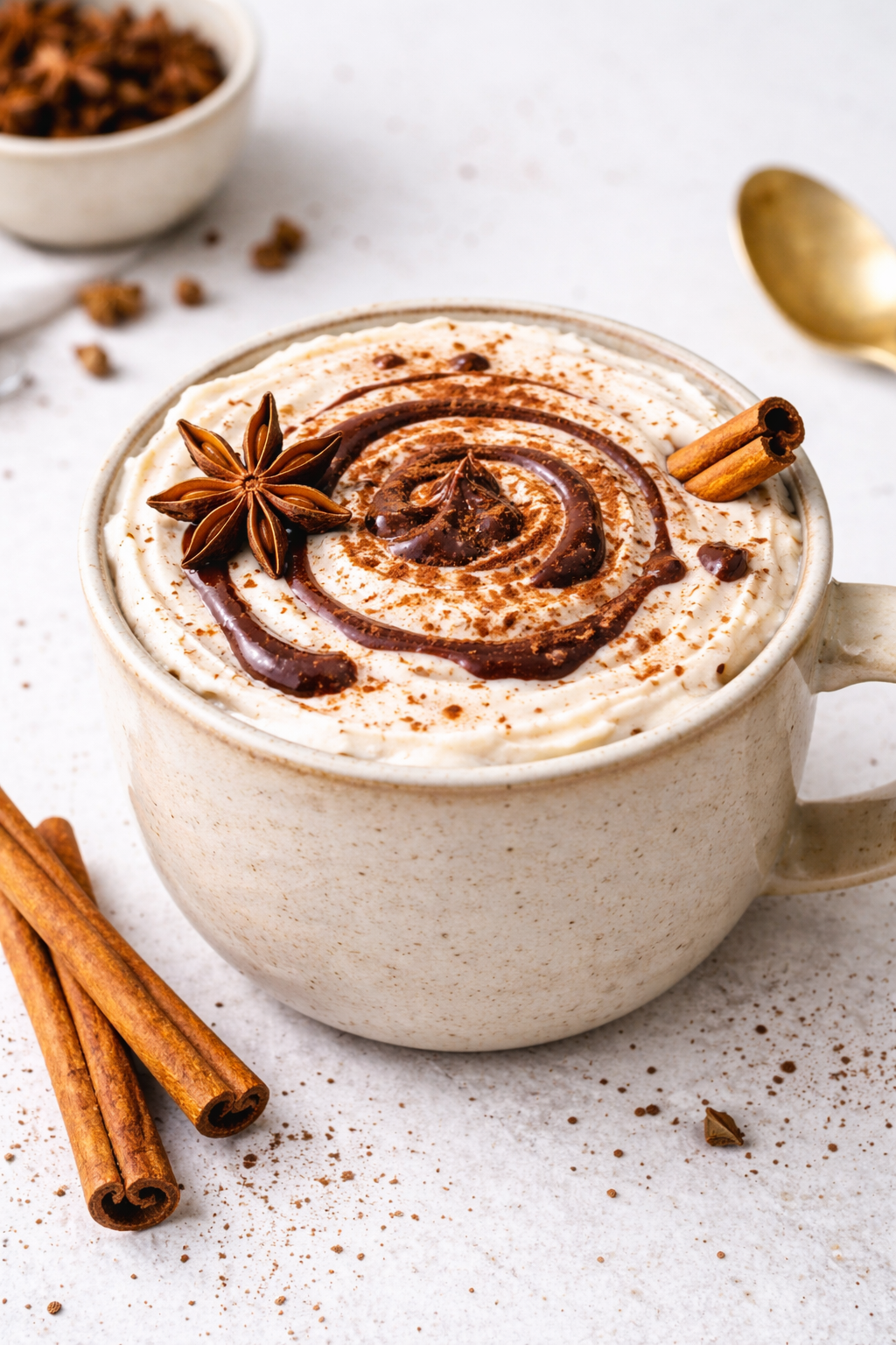 Spiced Hot Chocolate Chai Fusion