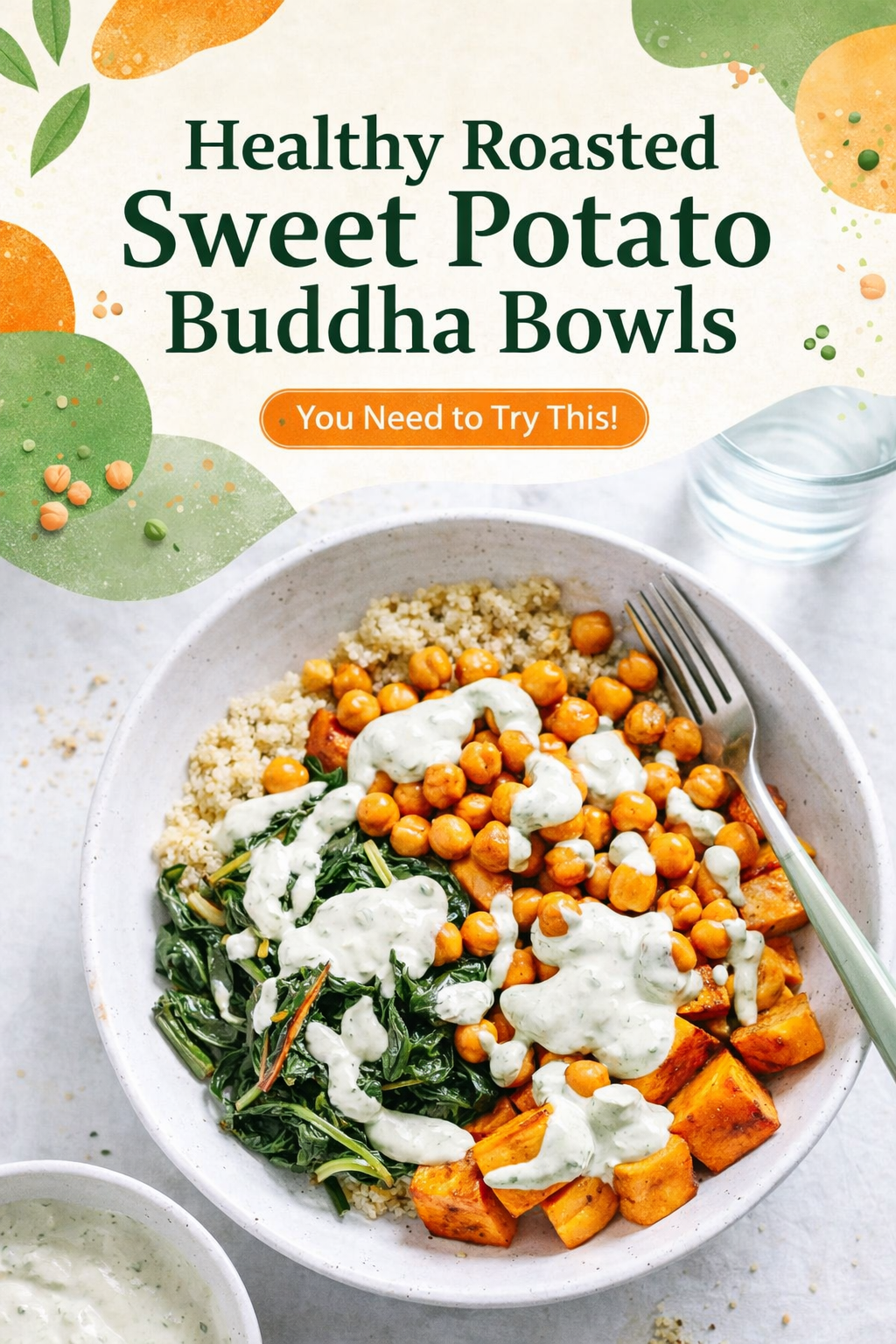 Spiced Sweet Potato and Chickpea Power Bowls