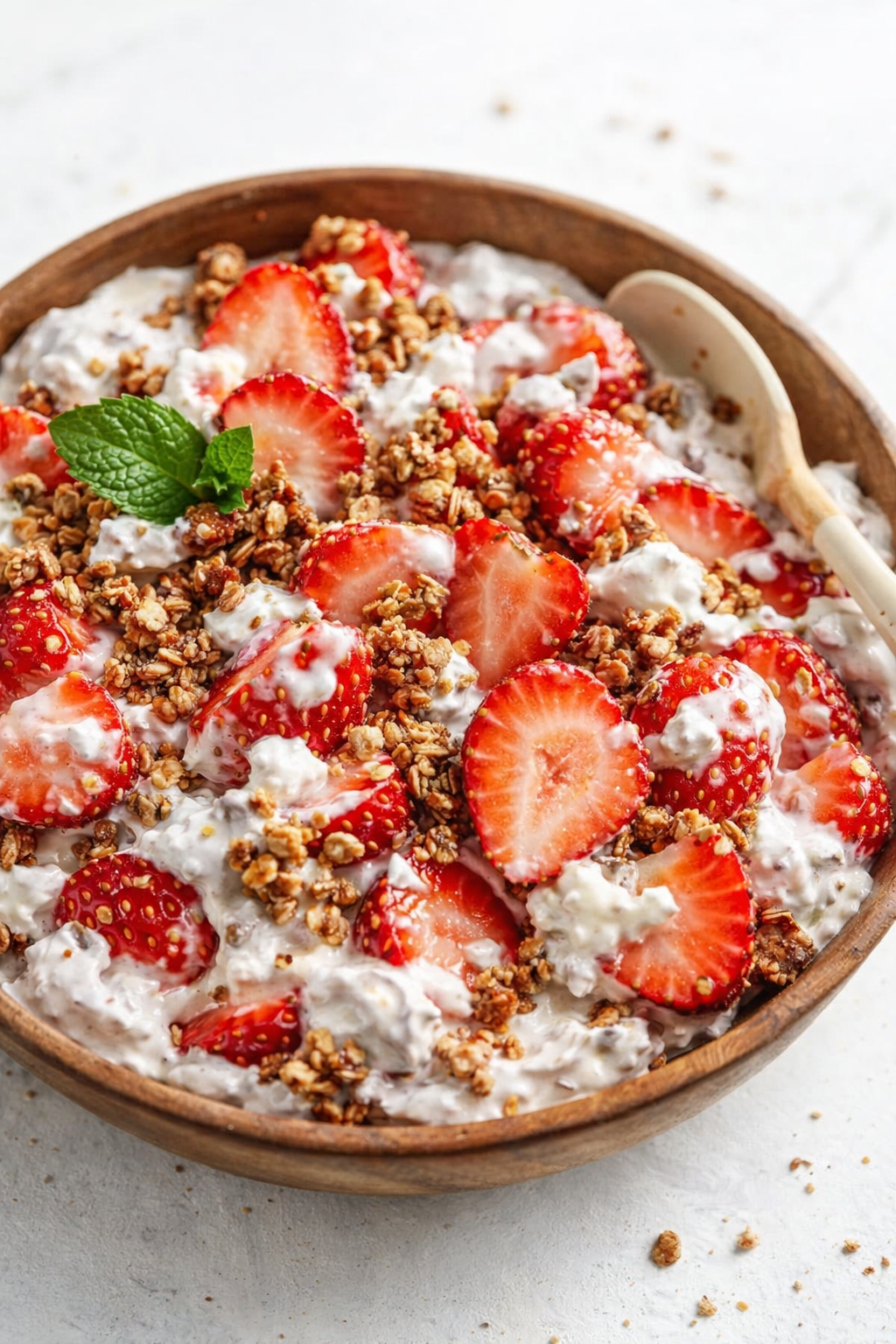 Summer Strawberry Crunch Salad
