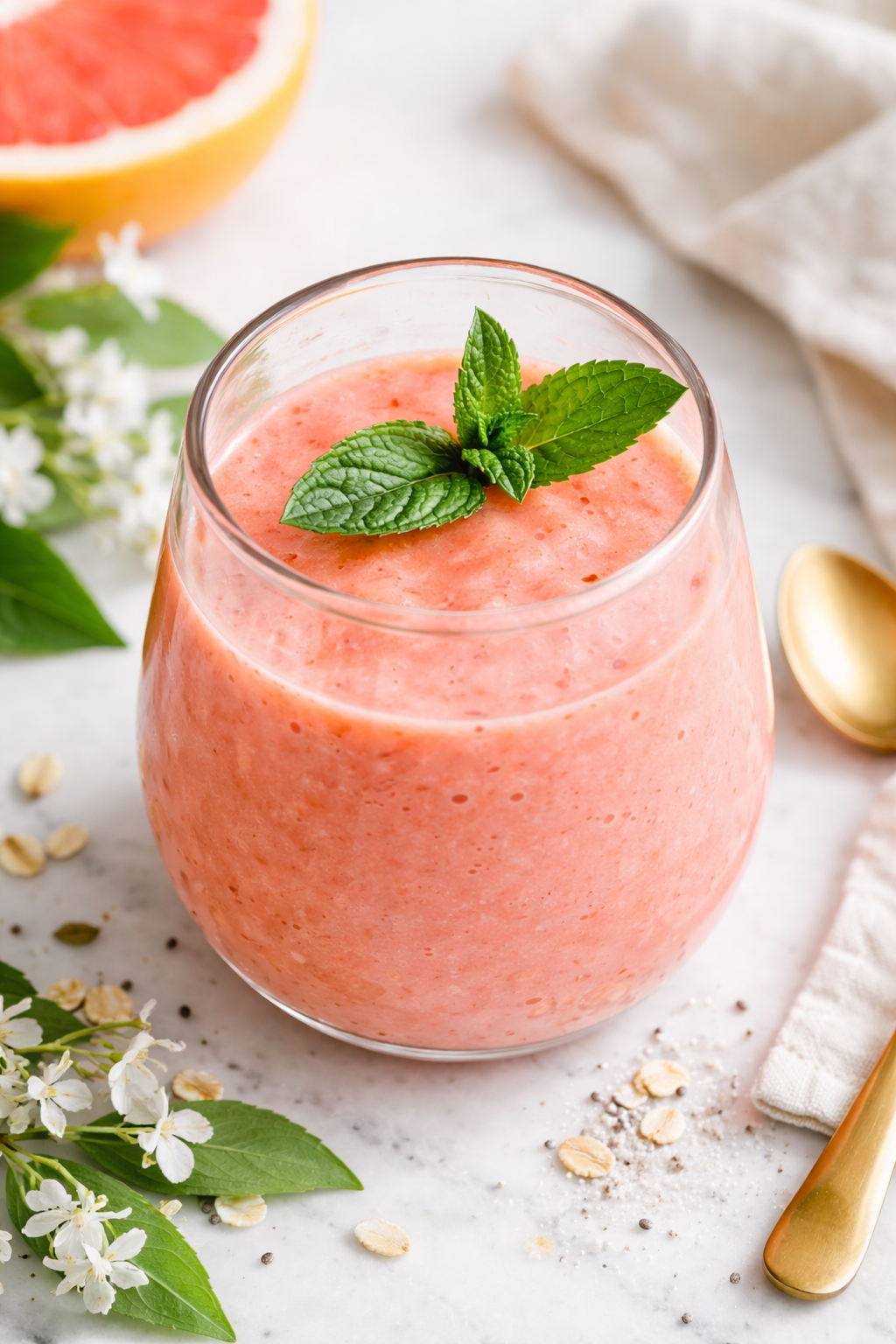 Sunrise Grapefruit Morning Smoothie