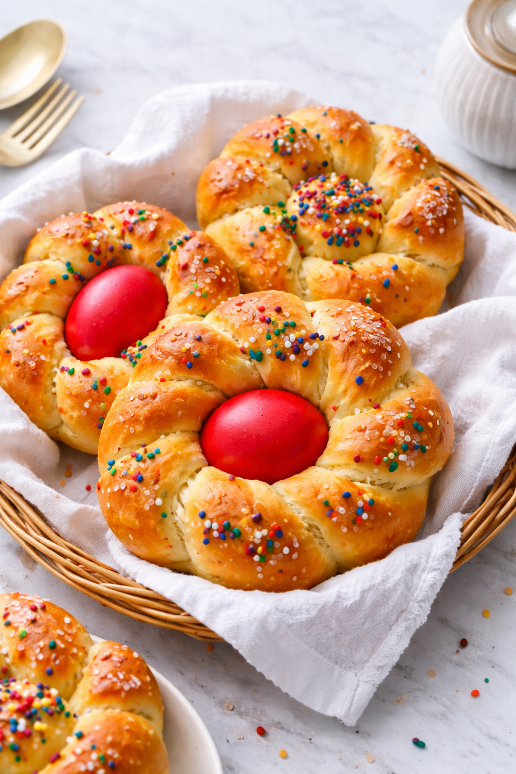 Sweet Braided Easter Bread