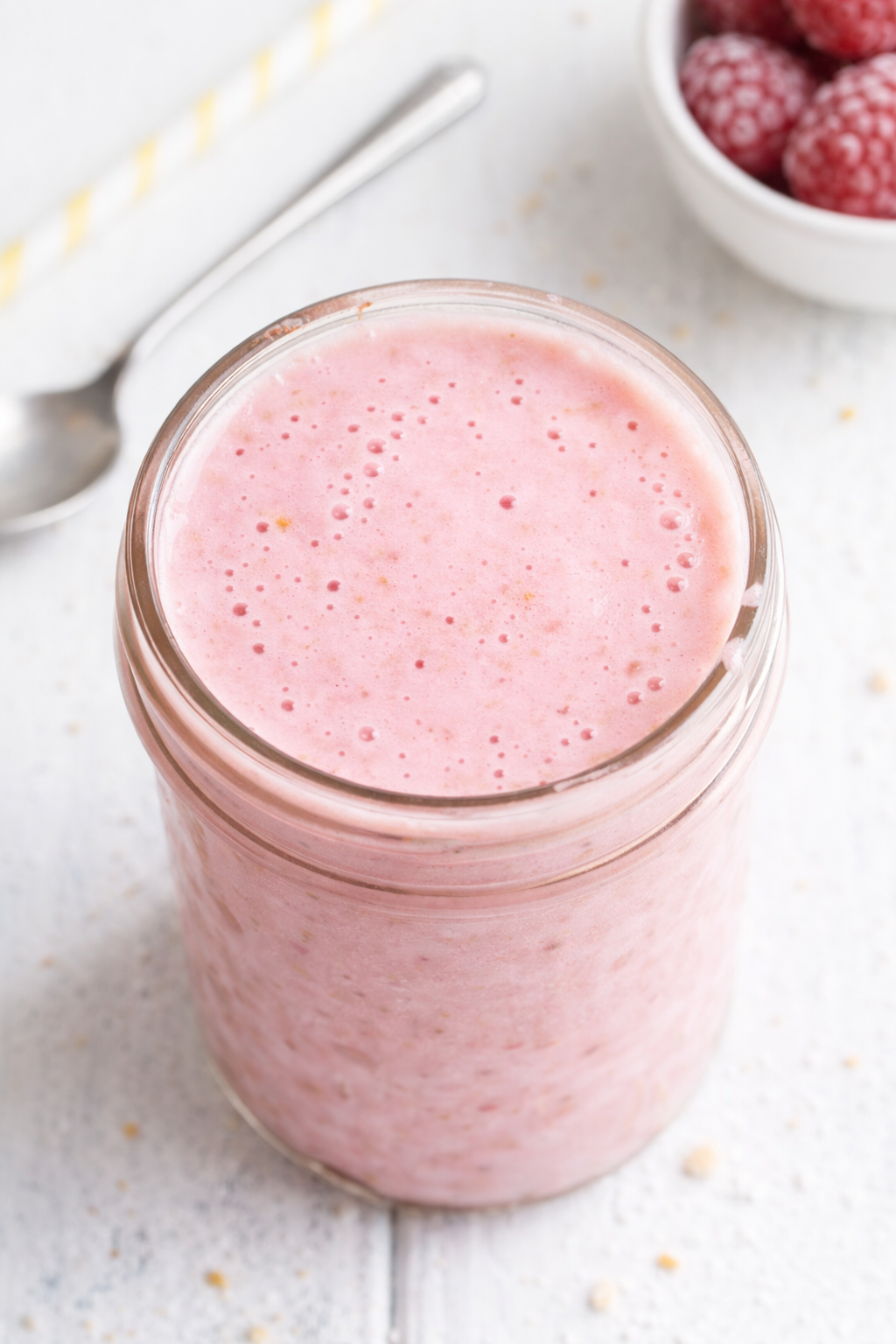 Tropical Breeze Raspberry Coconut Smoothie