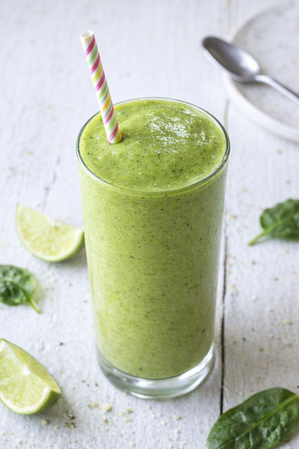 Tropical Mango Pineapple Green Smoothie